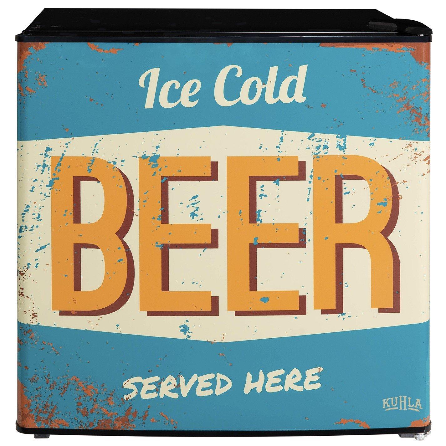 Black - KUHLA - KTTF0E6B-1011 Beer Design 45L Table Top Fridge - 1
