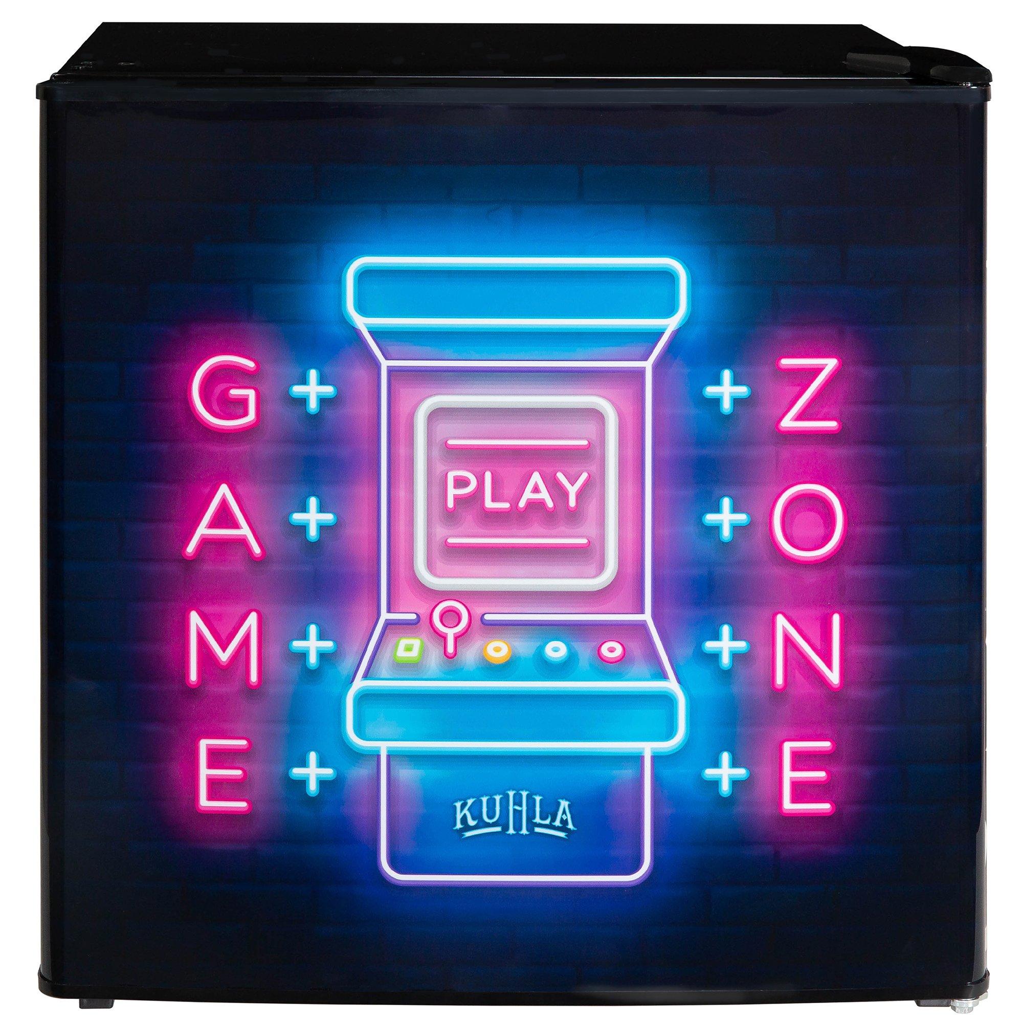 Black - KUHLA - KTTF0E6B-1019 Gamer Design 45L Table Top Fridge - 1