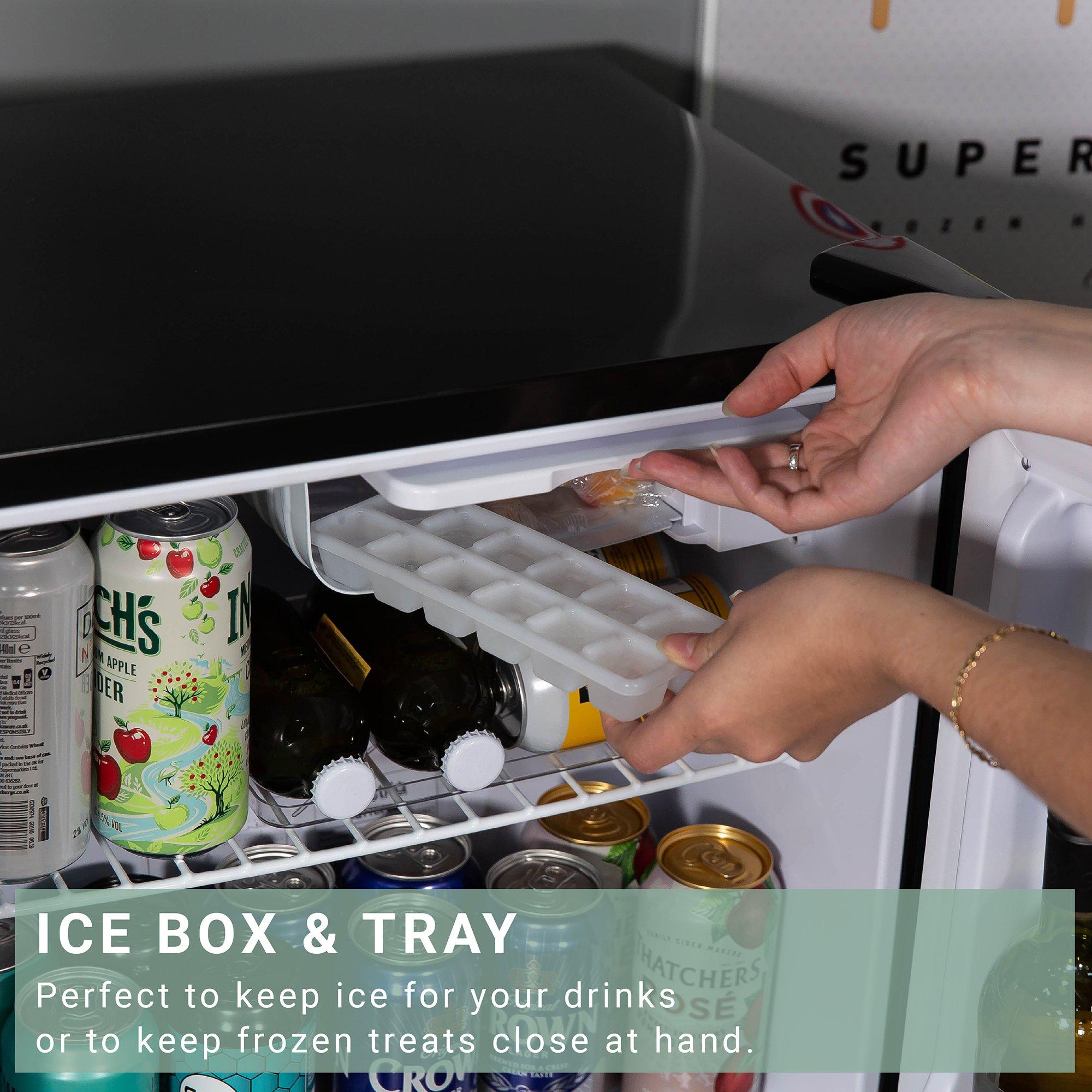 Black - KUHLA - KTTF0E6B-1019 Gamer Design 45L Table Top Fridge - 4