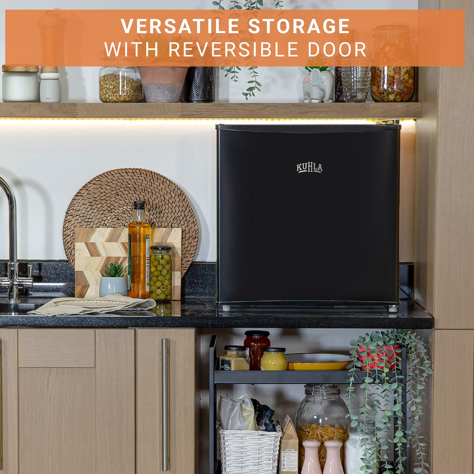Black - KUHLA - KTTFZ0E5B Black 31L Table Top Freezer - 2