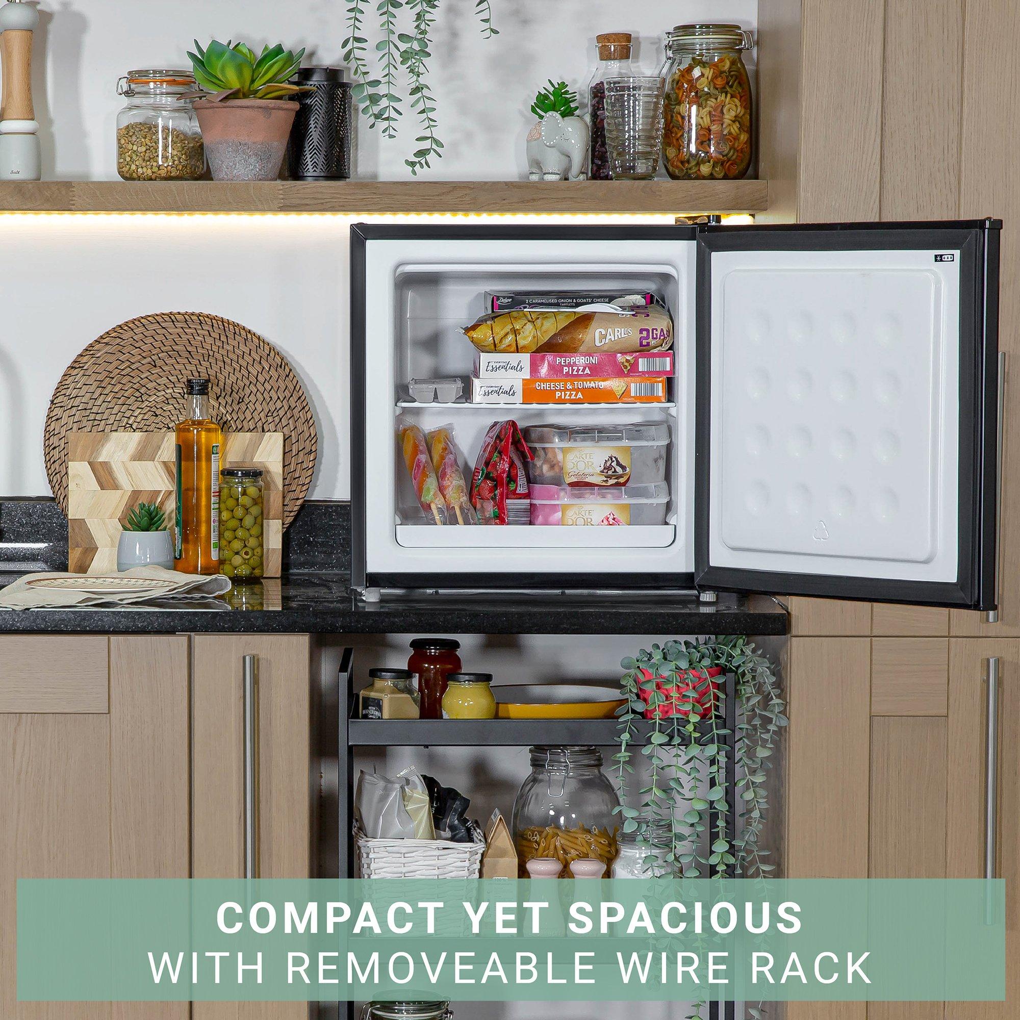 Black - KUHLA - KTTFZ0E5B Black 31L Table Top Freezer - 3