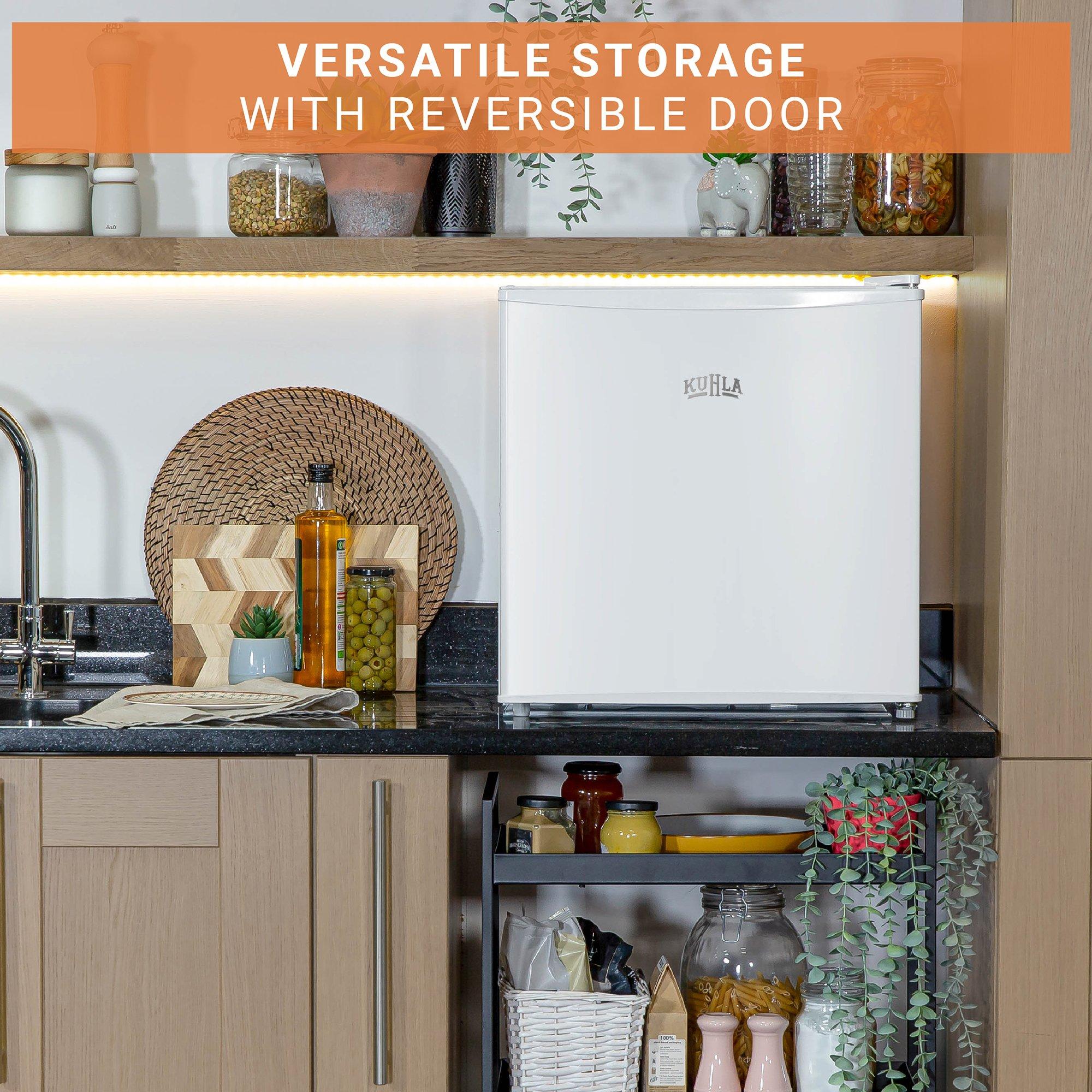 White - KUHLA - KTTFZ0E5W White 31L Table Top Freezer - 2