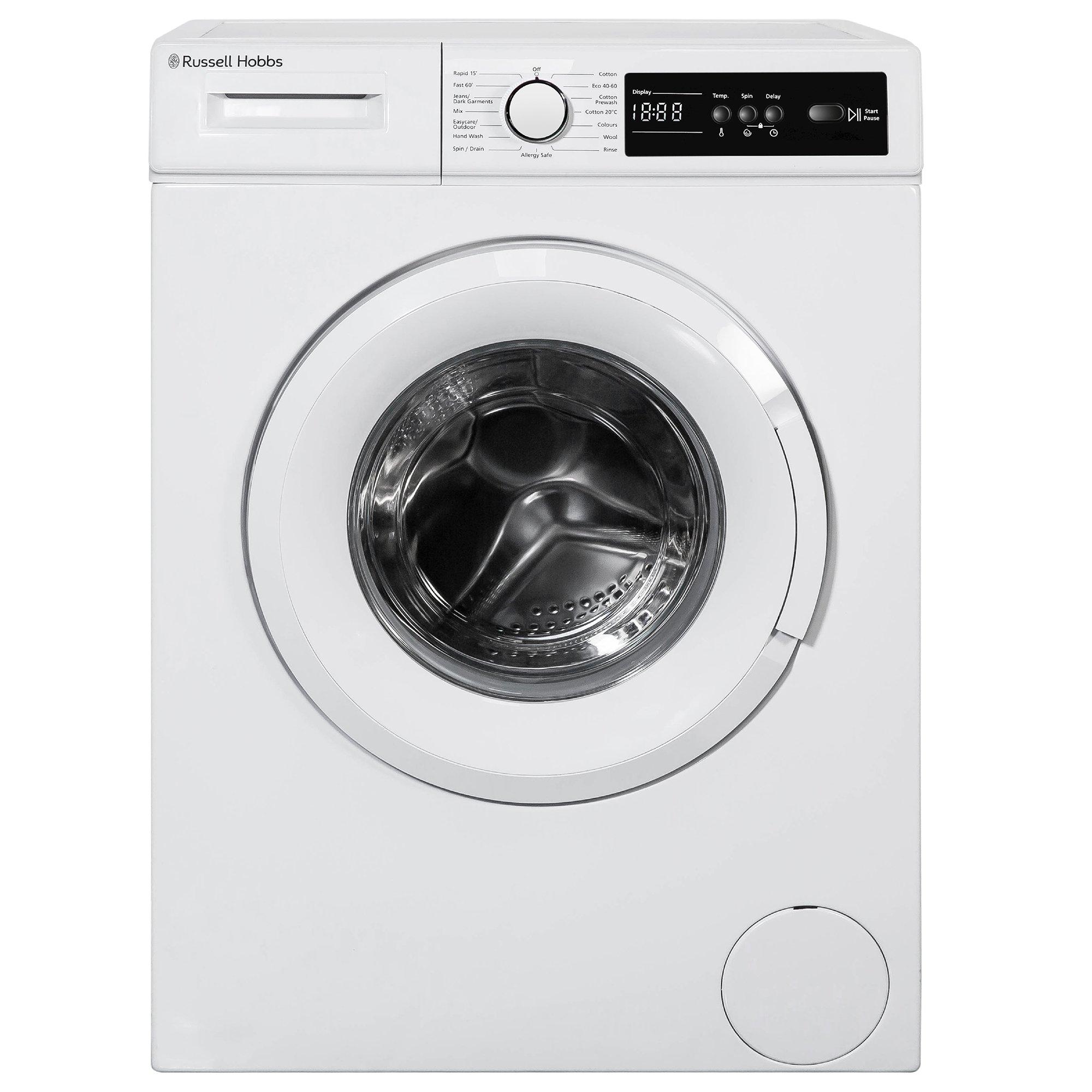 White - Russell Hobbs - RH612W110W 10 Series 6kg Washing Machine 1200rpm - 1