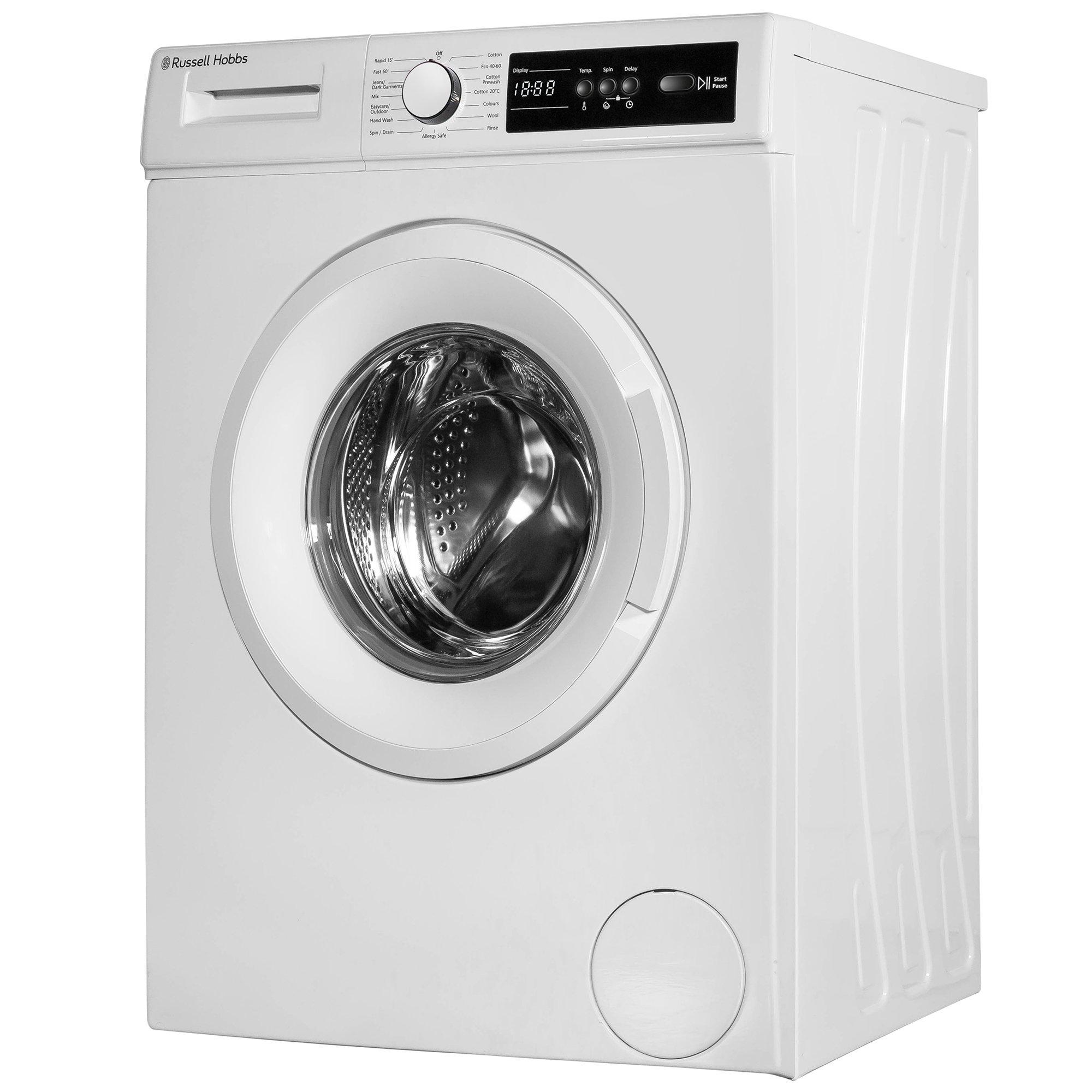 White - Russell Hobbs - RH612W110W 10 Series 6kg Washing Machine 1200rpm - 8
