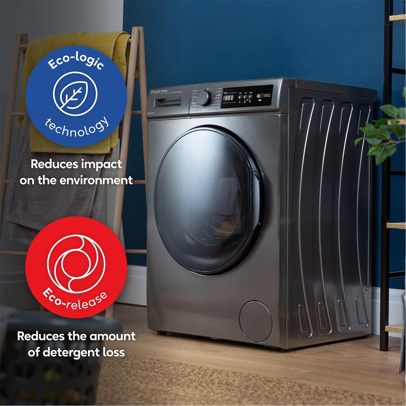 Anthracite - Russell Hobbs - RH814W111AN 11 Series 8kg Washing Machine 1400rpm - 5