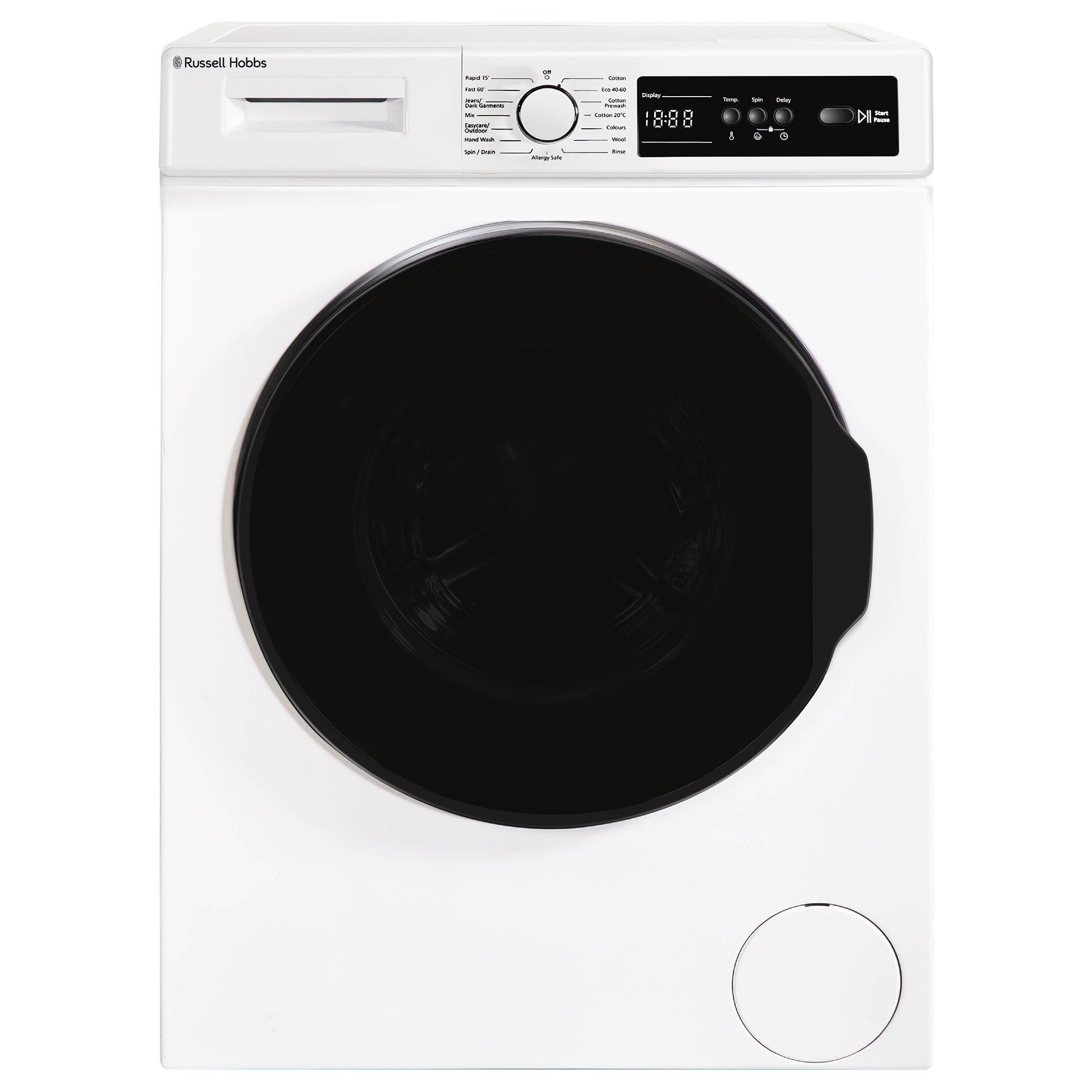 White - Russell Hobbs - RH814W111W 11 Series 8kg Washing Machine in White - 1