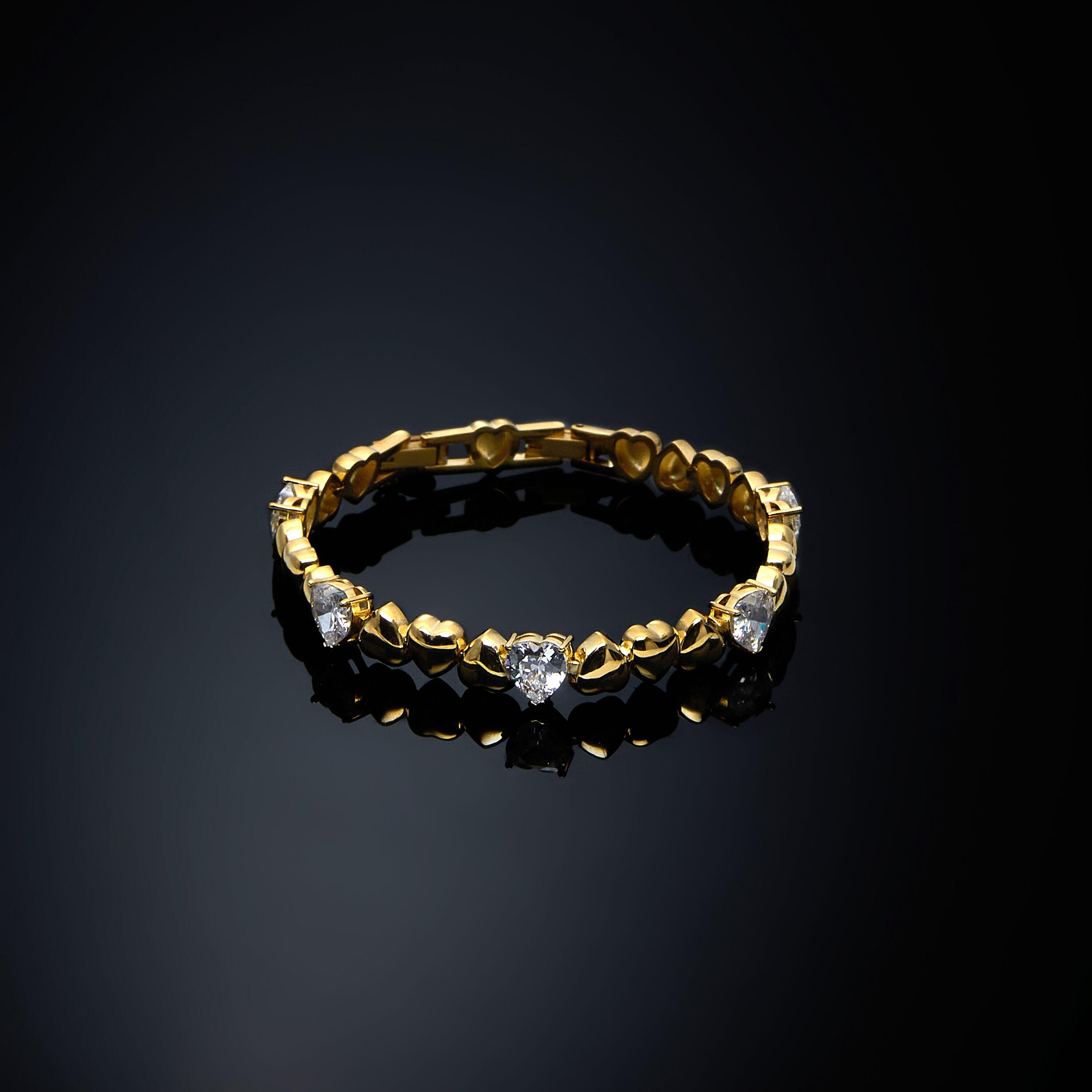 Chiara Ferragni Cuoricino Tennis Bracelet