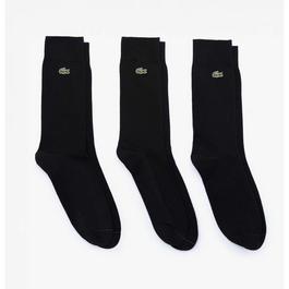 Lacoste 3 Pack of Cotton Blend Socks