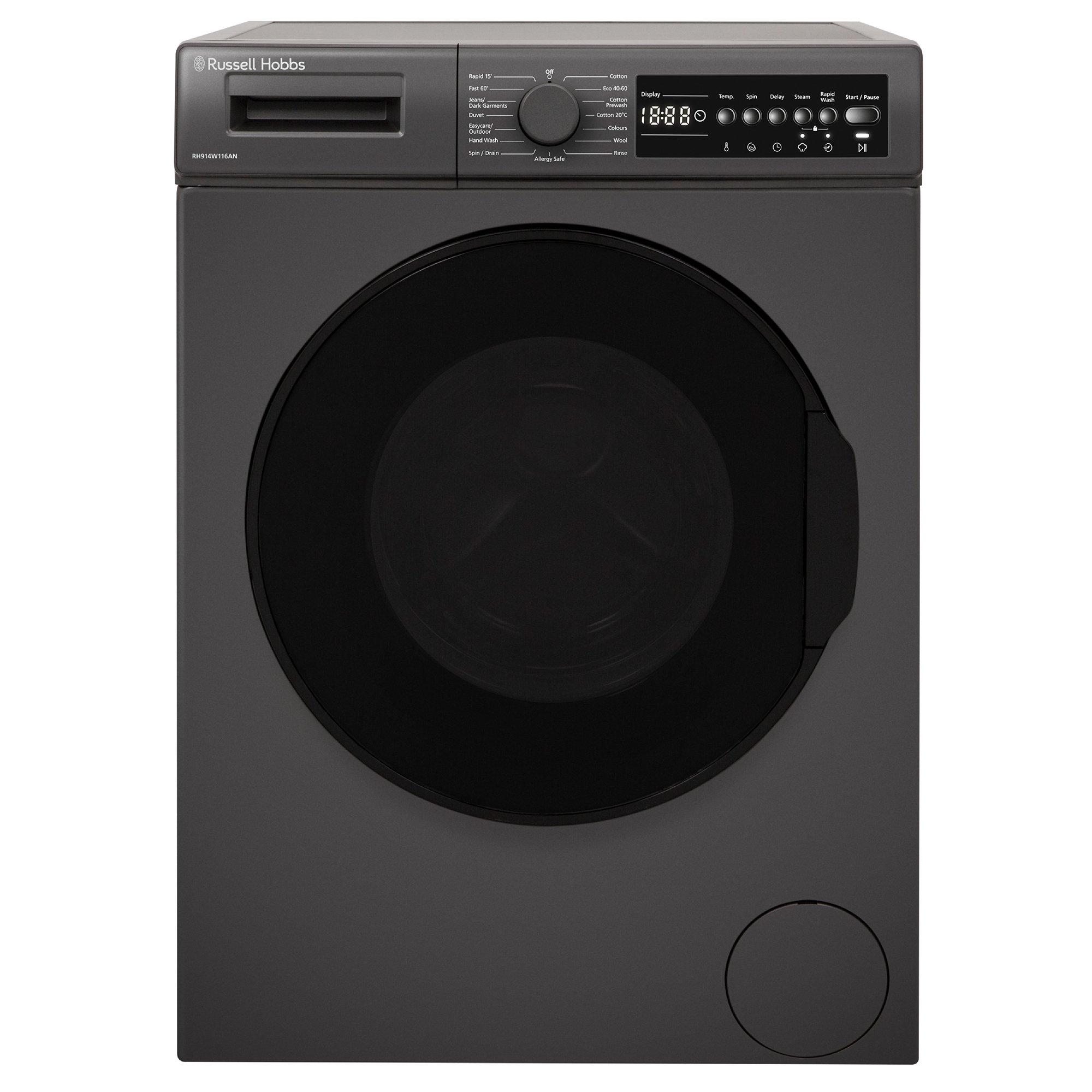Anthracite - Russell Hobbs - RH914W116AN/01 16 Series 9kg Washing Machine - 1
