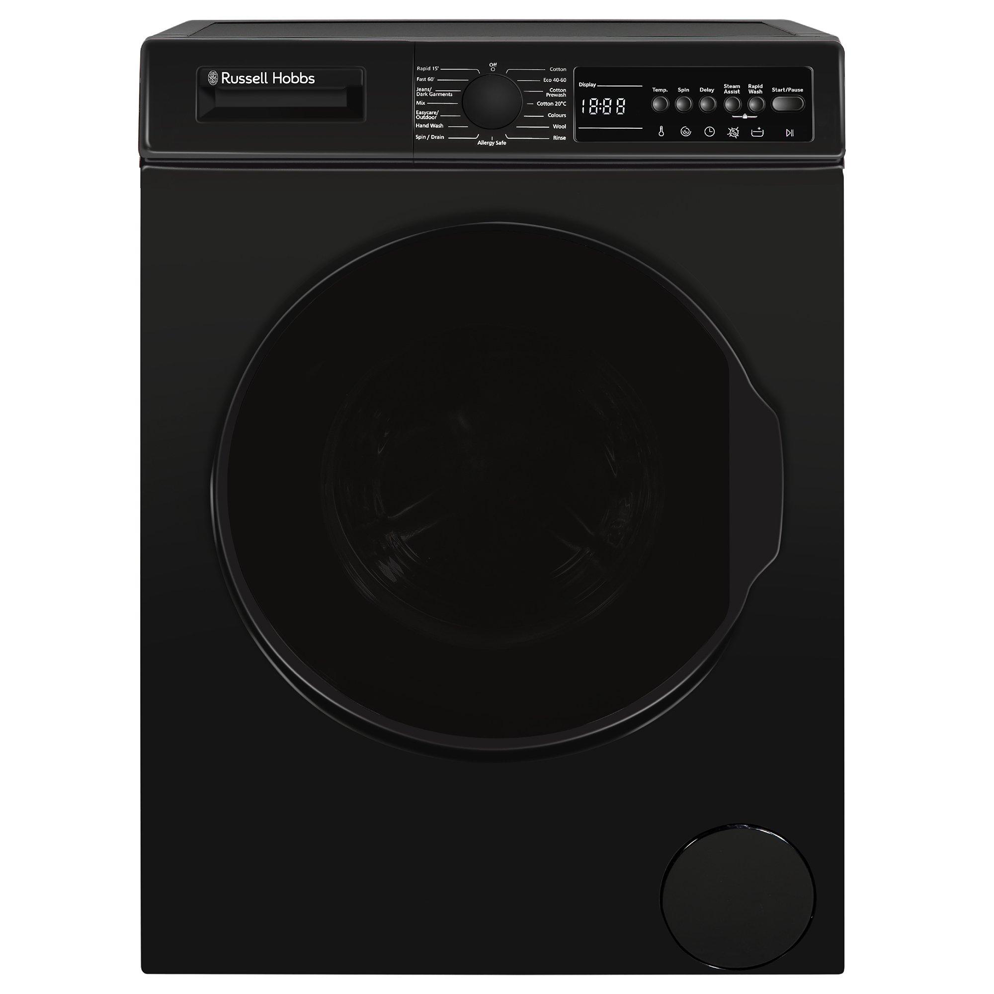 Black - Russell Hobbs - RH914W116B/01 16 Series 9kg Washing Machine - 1
