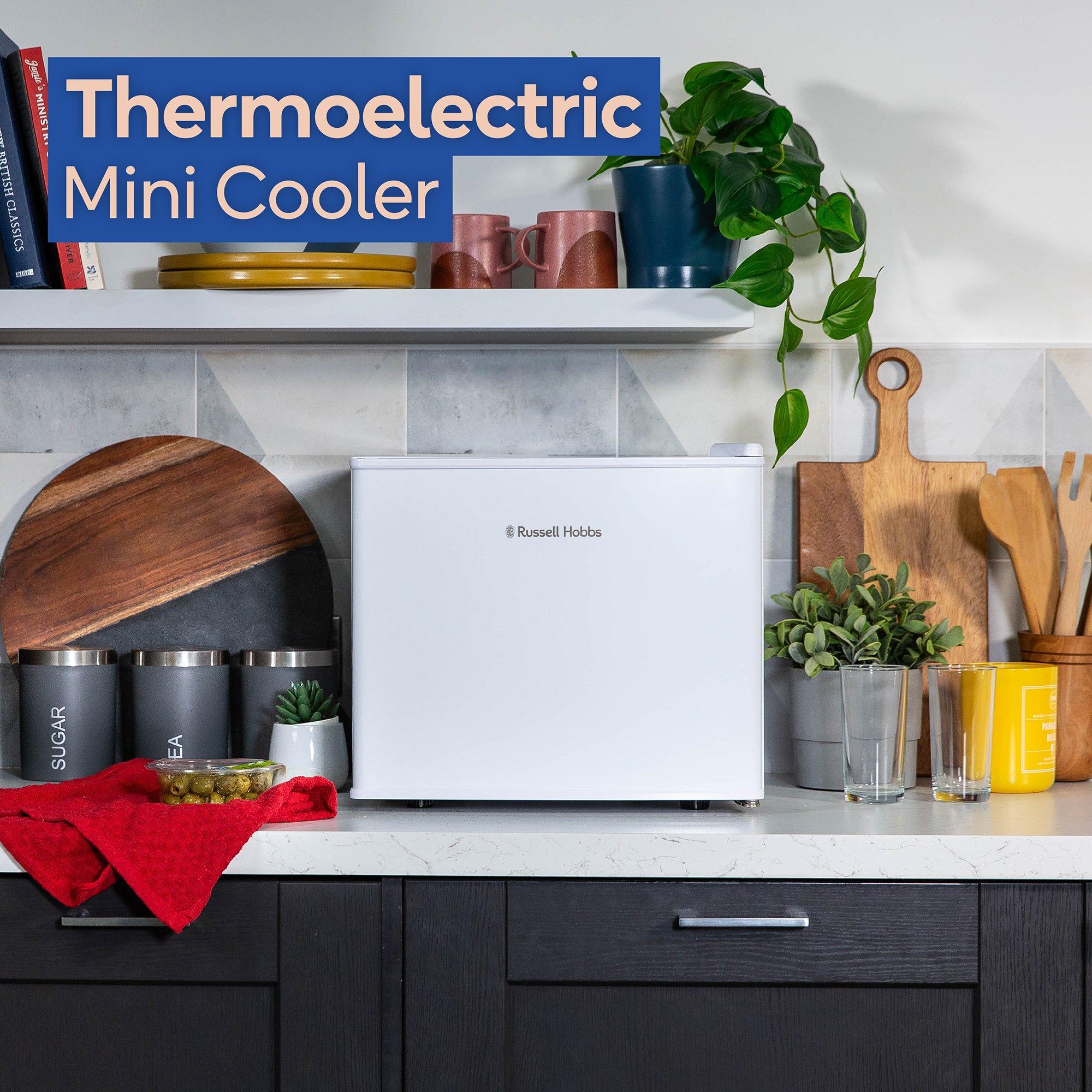 White - Russell Hobbs - RH17CLR1001 17L Thermoelectric Mini Cooler White - 3