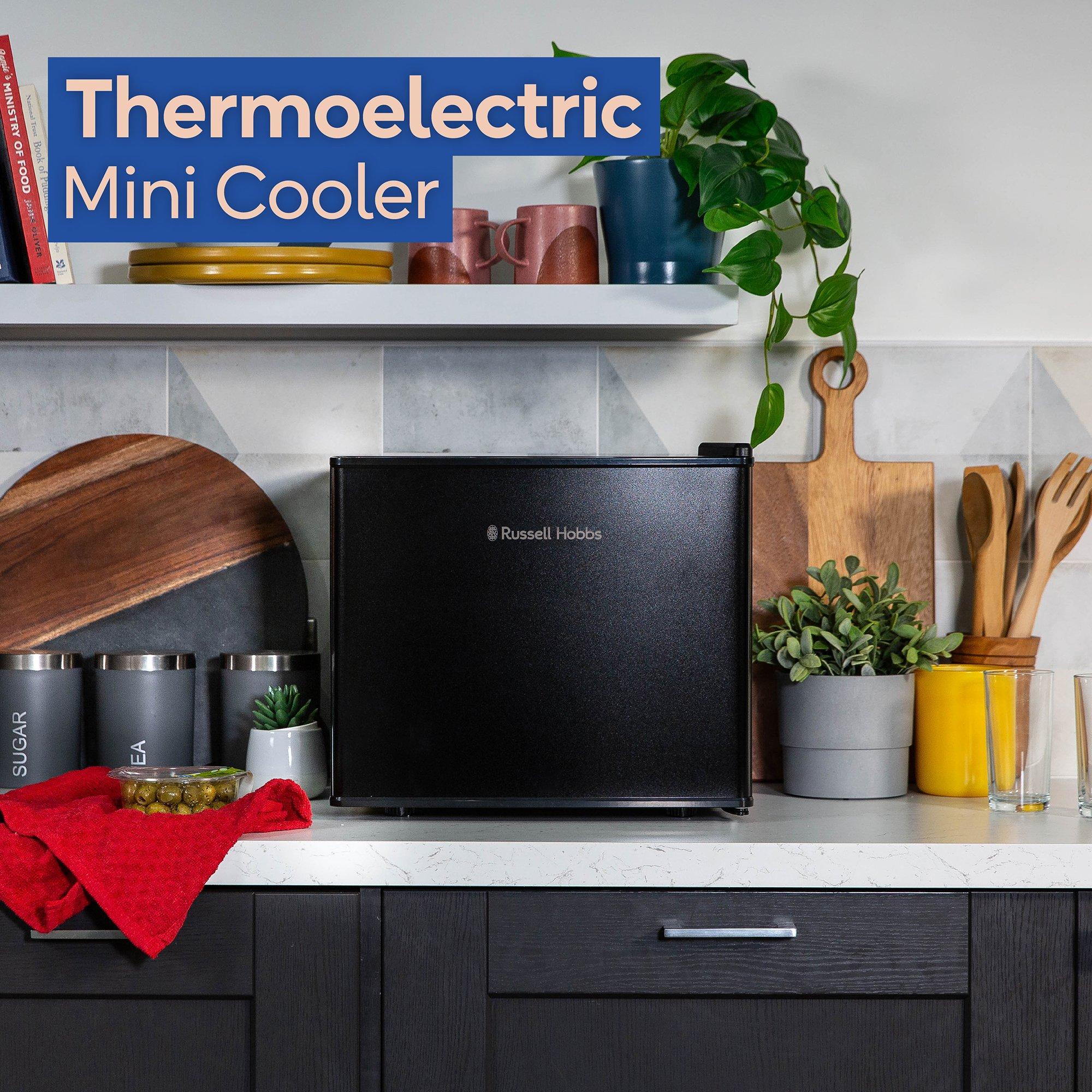 Black - Russell Hobbs - RH17CLR1001B 17L Thermoelectric Mini Cooler Black - 3