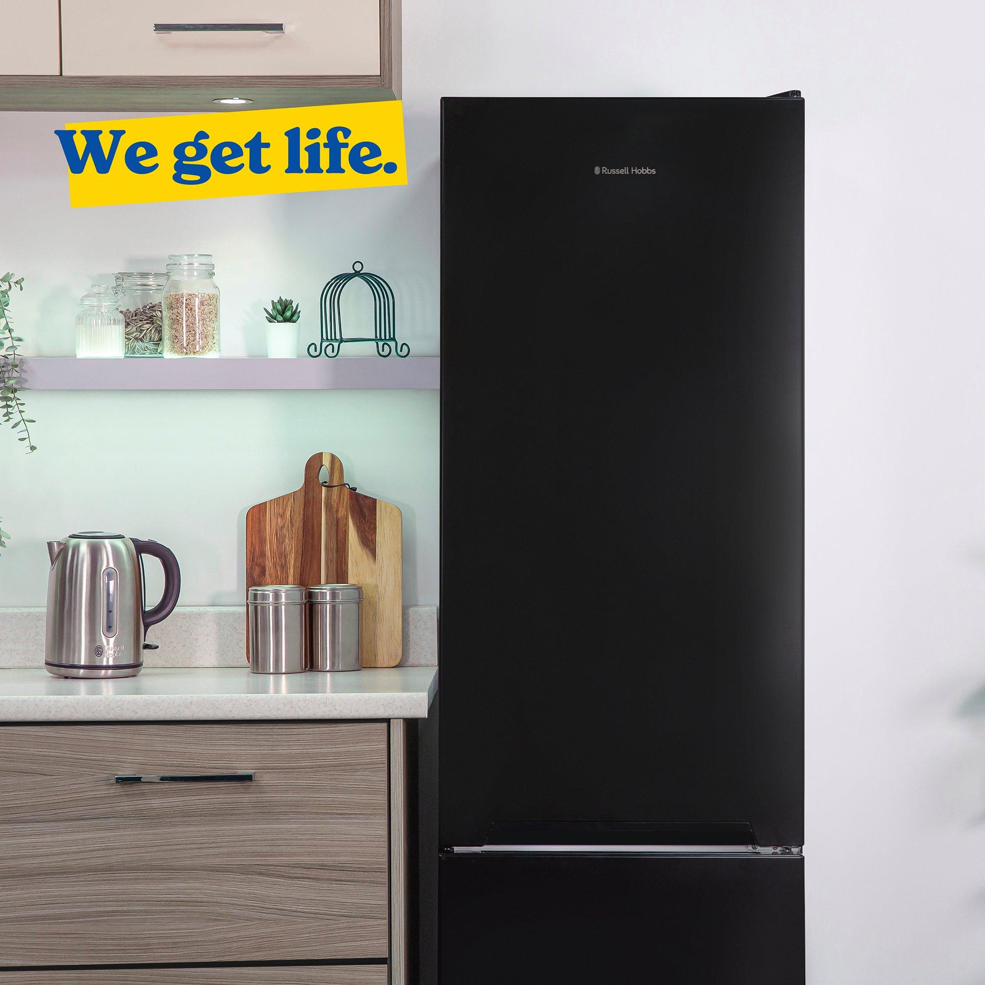 Black - Russell Hobbs - RH180FFFF551E1B Black 54cmW Fridge Freezer - 7