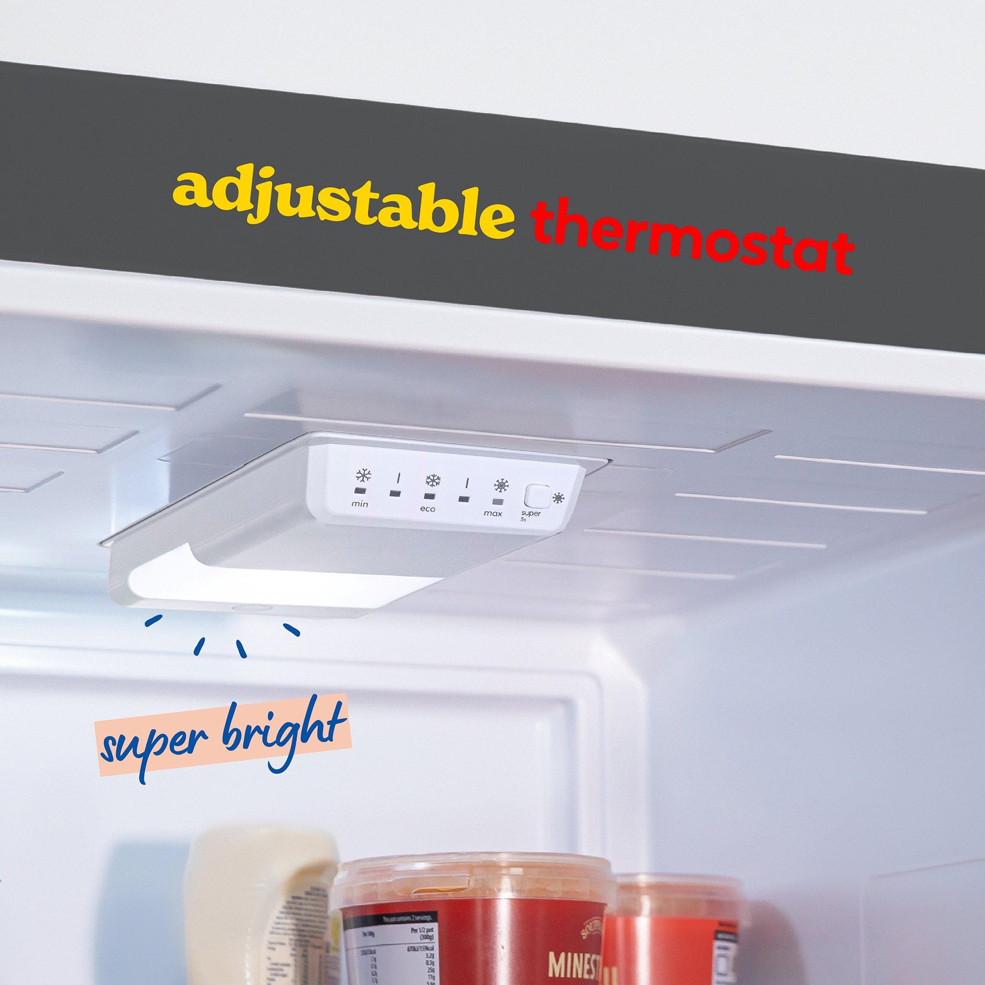 Black - Russell Hobbs - RH180FFFF551E1DS 279L Frost Free Fridge Freezer - 6