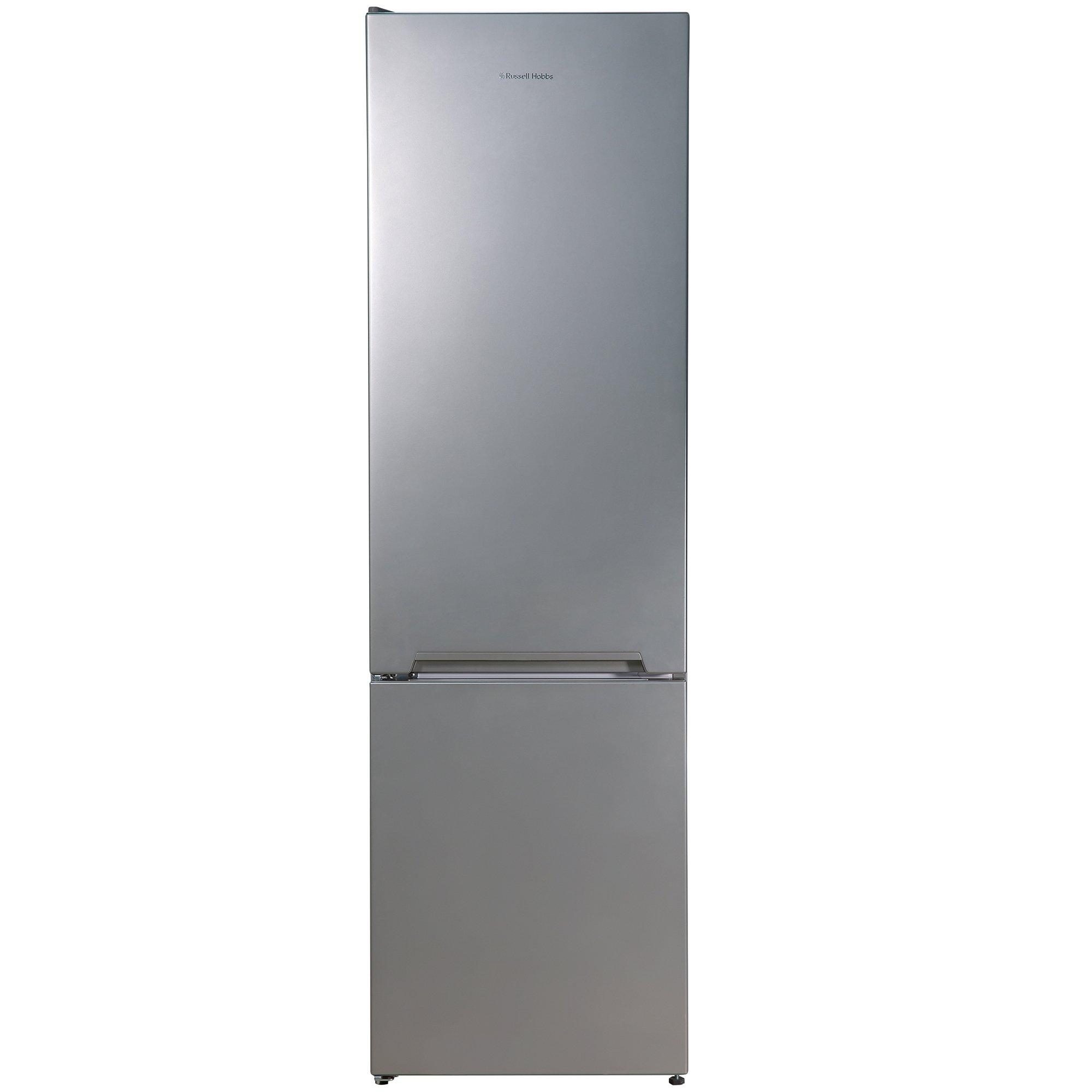 Silver - Russell Hobbs - Silver 54cm Wide Frost Free Fridge Freezer - 1