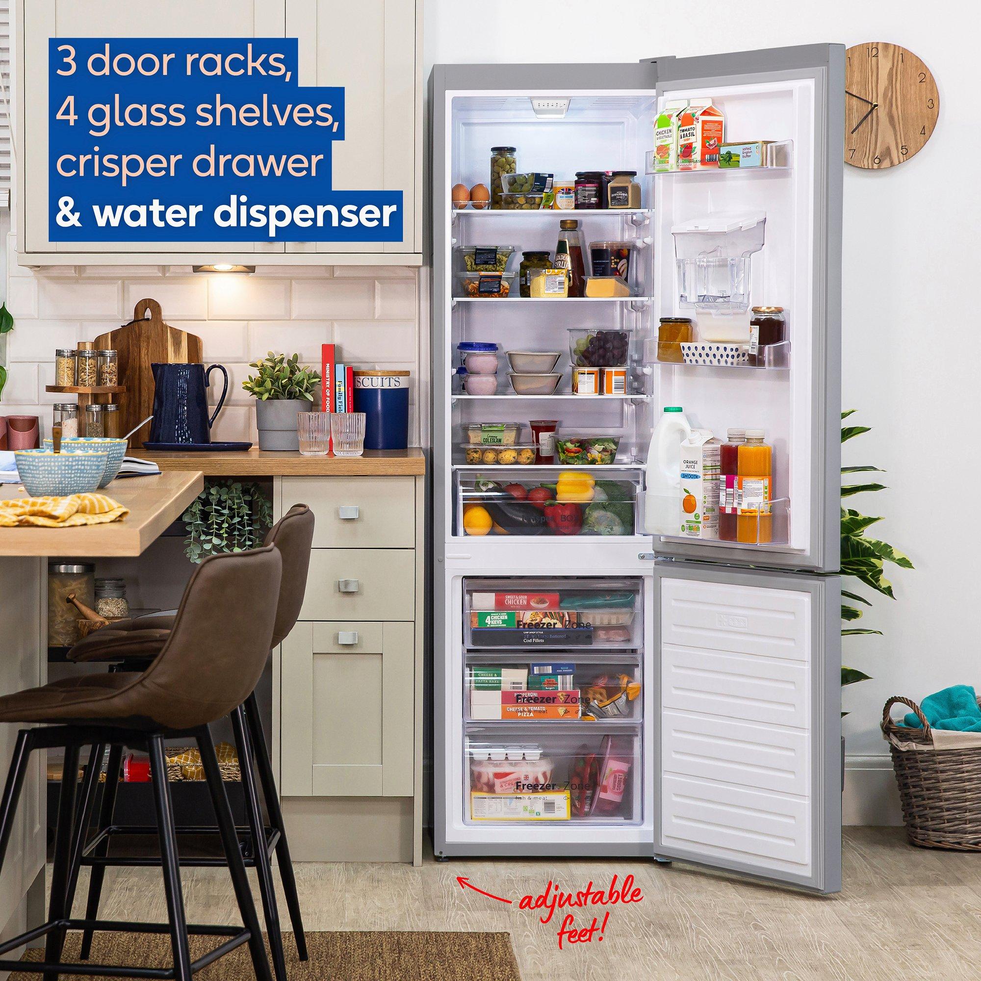 Silver - Russell Hobbs - RH180FFFF551E1SWD F/Freezer with Water Dispenser - 4