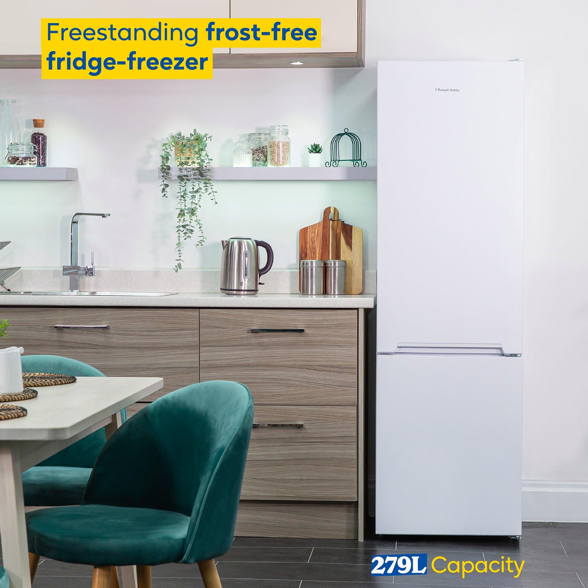 White - Russell Hobbs - RH180FFFF551E1W Frost Free Fridge Freezer - 3