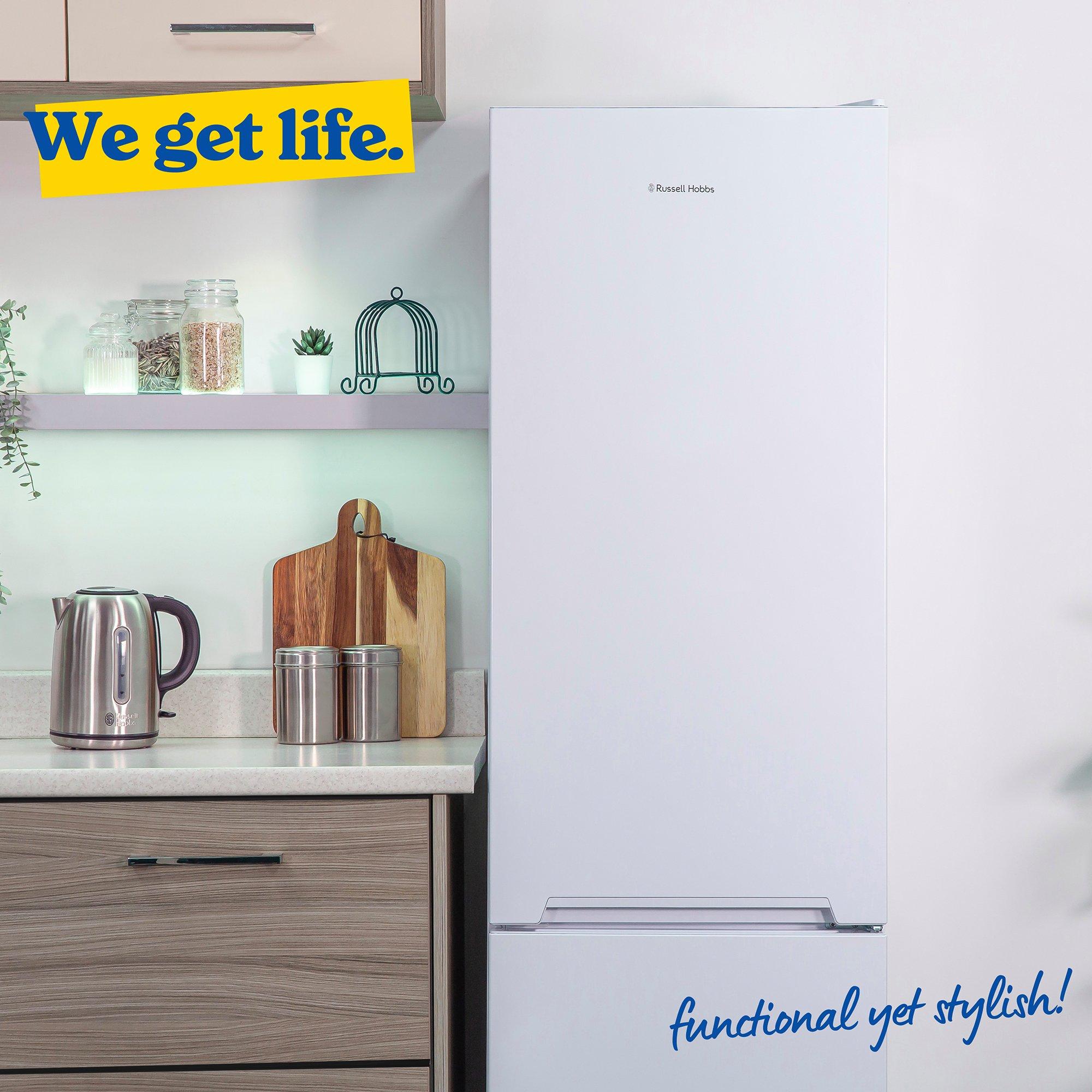 White - Russell Hobbs - RH180FFFF551E1W Frost Free Fridge Freezer - 7
