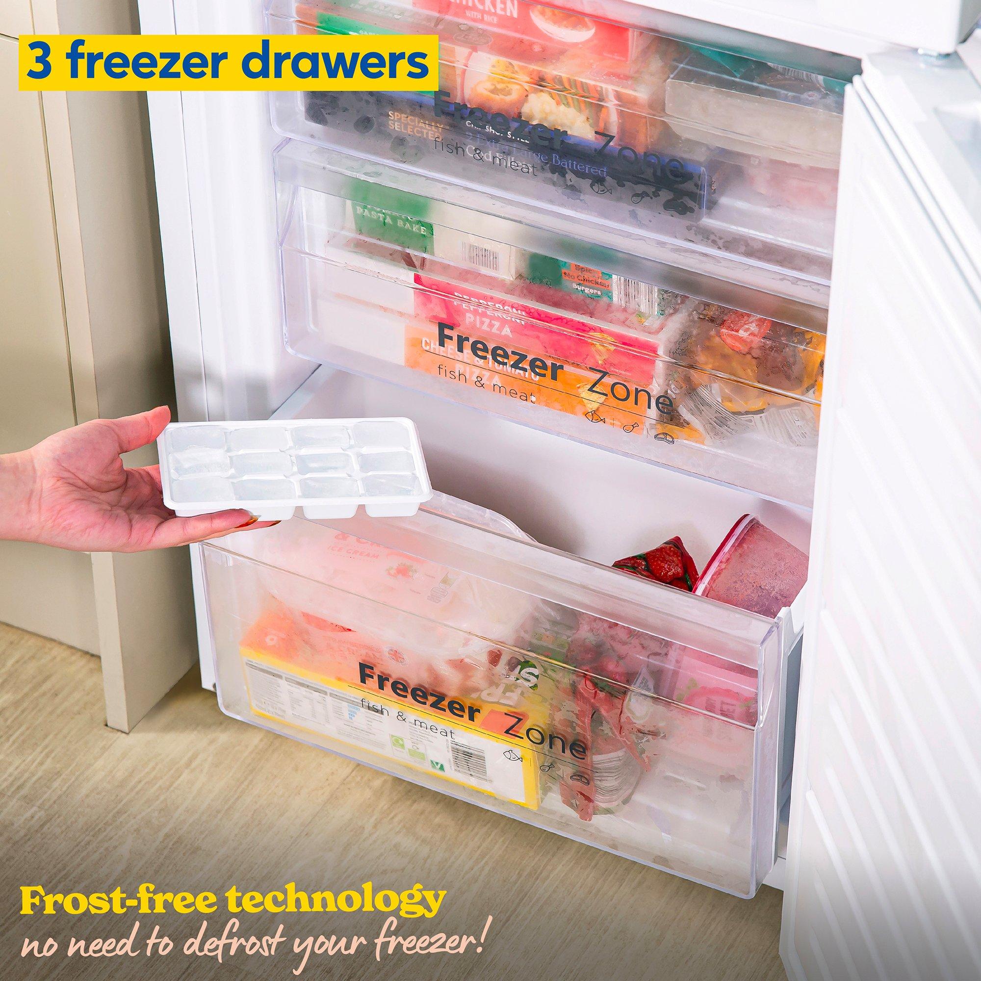 White - Russell Hobbs - RH180FFFF551E1WWD Fridge Freezer Water Dispenser - 5