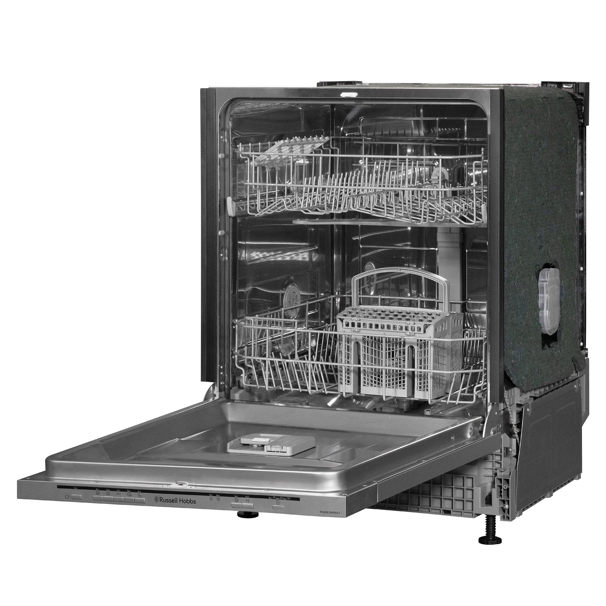 Grey - Russell Hobbs - RH60BIDW00E1 Built-In Dishwasher in Grey - 13