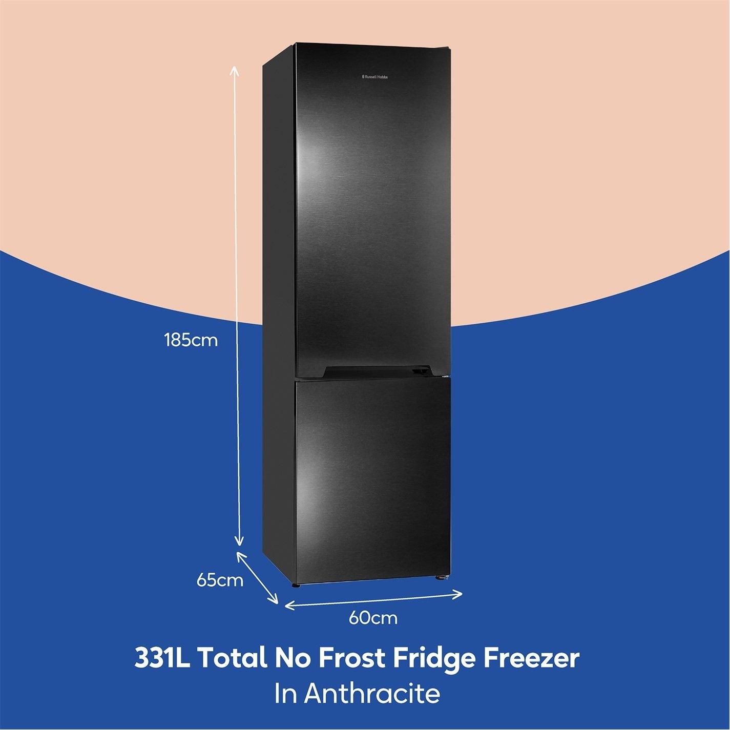 Black - Russell Hobbs - RH185FF601C1AN Total No Frost Fridge Freezer - 2