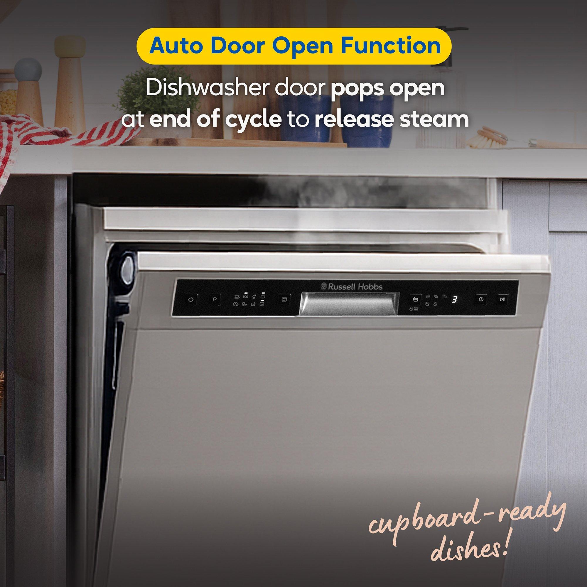 Stainless Steel - Russell Hobbs - RH60DW00D2SS Freestanding Dishwasher - 6