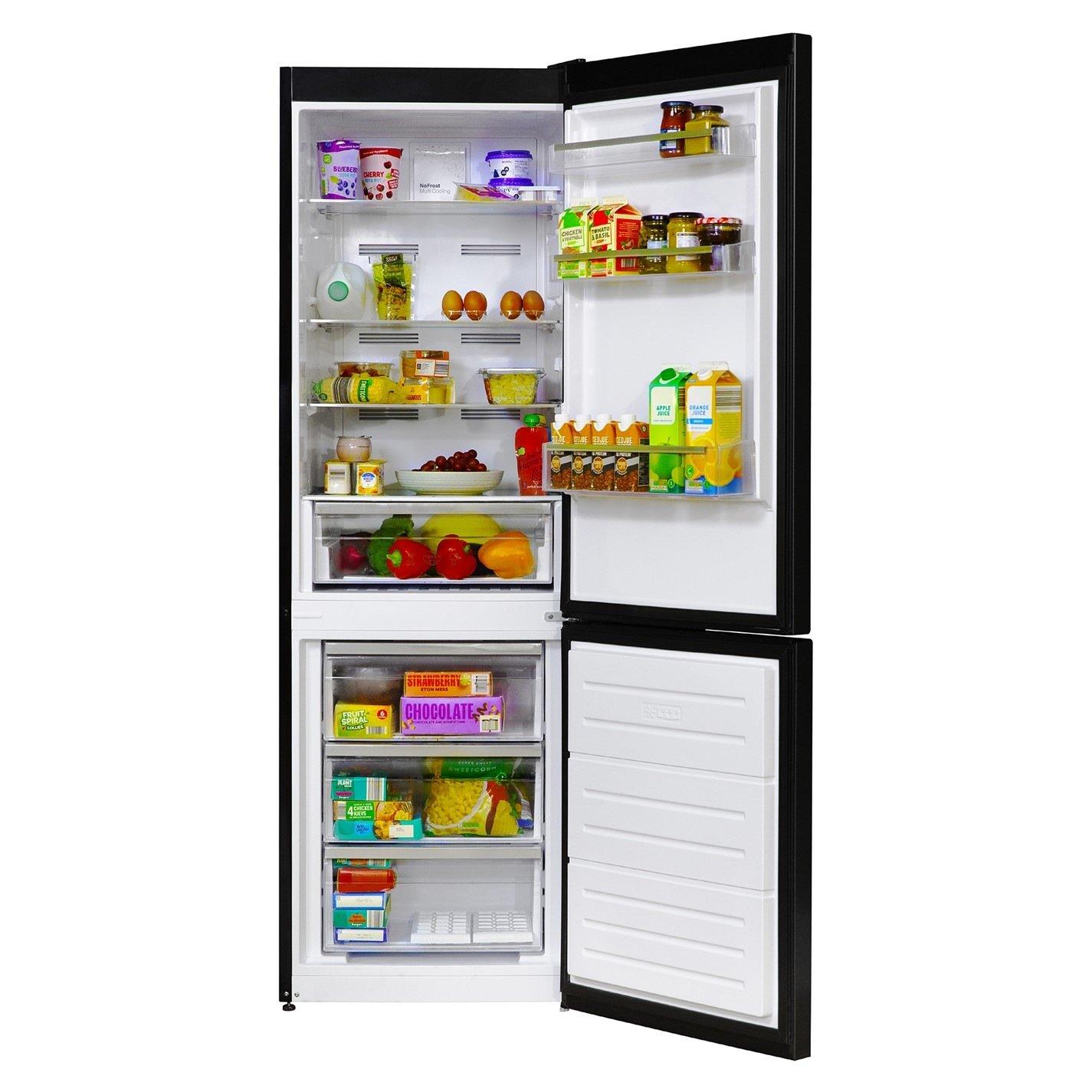 Black - Russell Hobbs - RH185FF601C1B Total No Frost Fridge Freezer - 15
