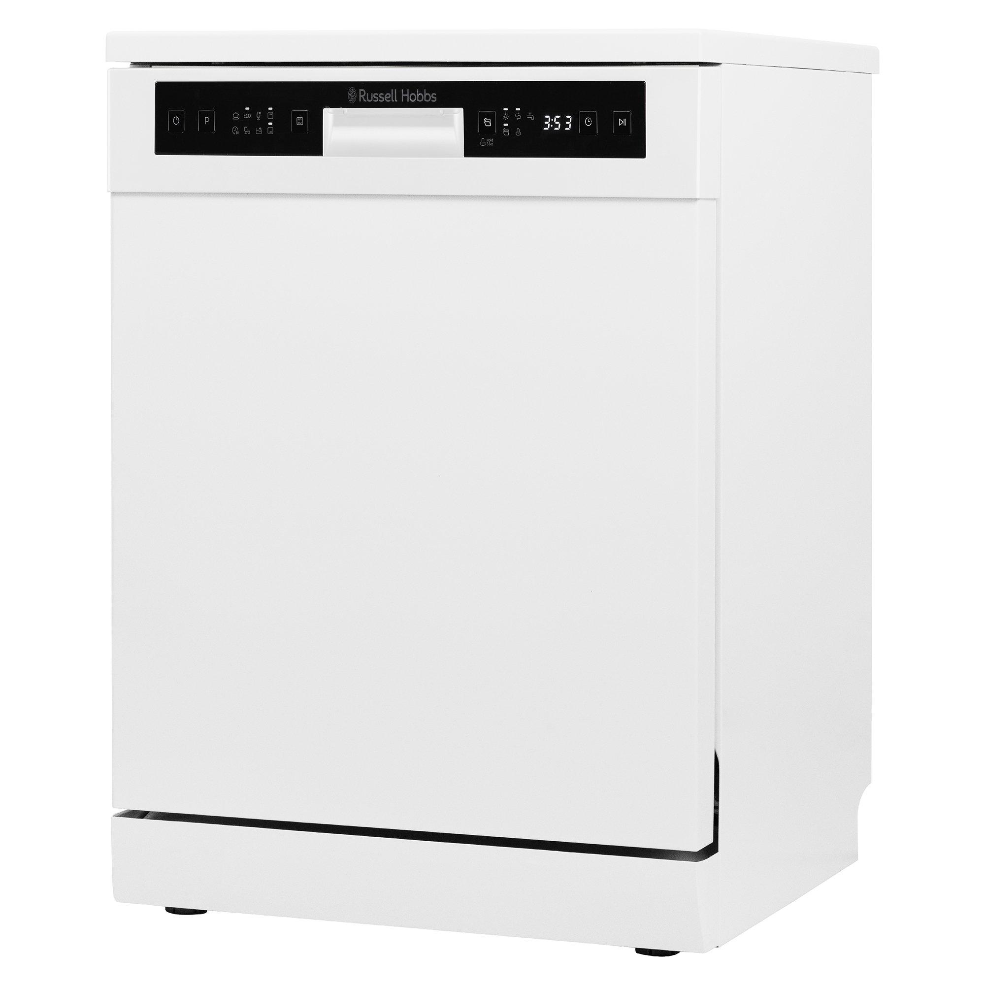 White - Russell Hobbs - RH60DW00D2W Freestanding Dishwasher in White - 11