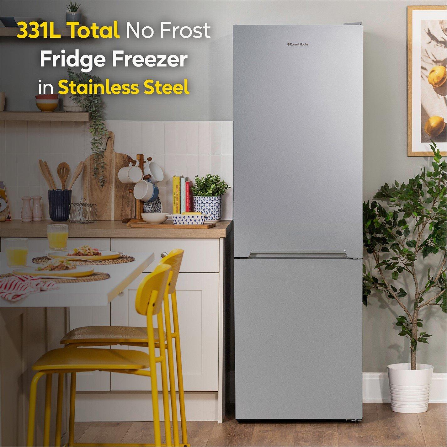 Silver - Russell Hobbs - RH185FF601C1SS Total No Frost Fridge Freezer - 3