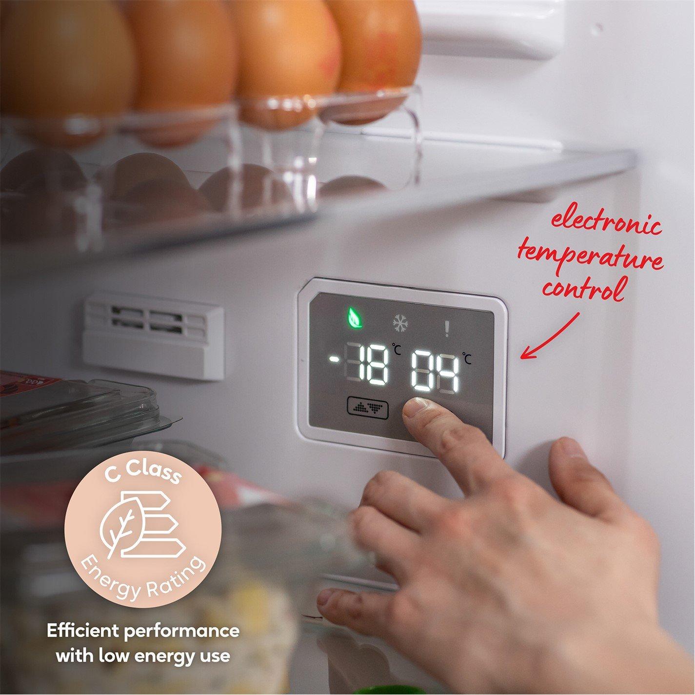 Silver - Russell Hobbs - RH185FF601C1SS Total No Frost Fridge Freezer - 9