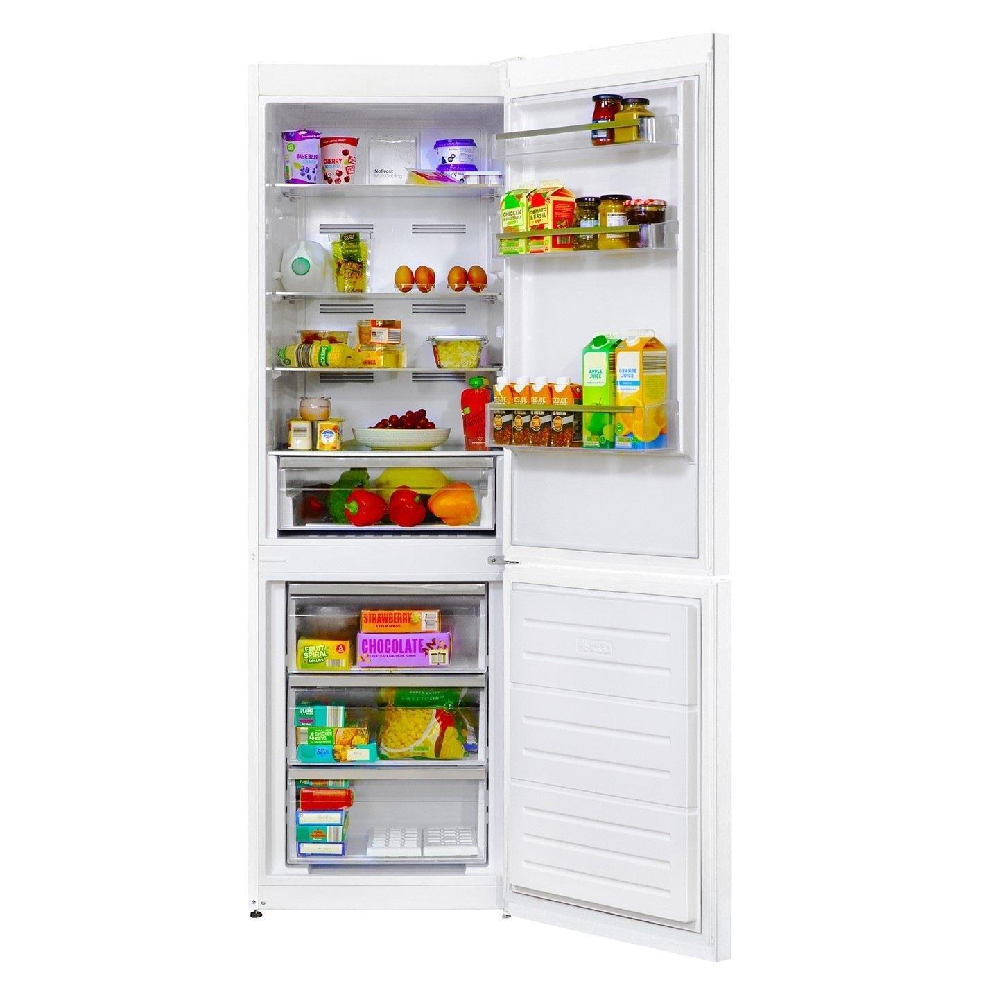 White - Russell Hobbs - RH185FF601C1W No Frost Fridge Freezer - 15