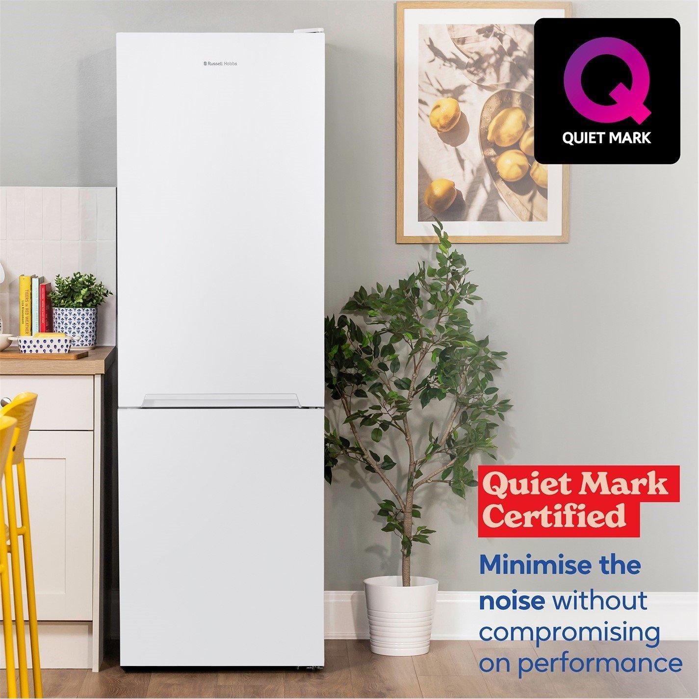 White - Russell Hobbs - RH185FF601C1W No Frost Fridge Freezer - 4