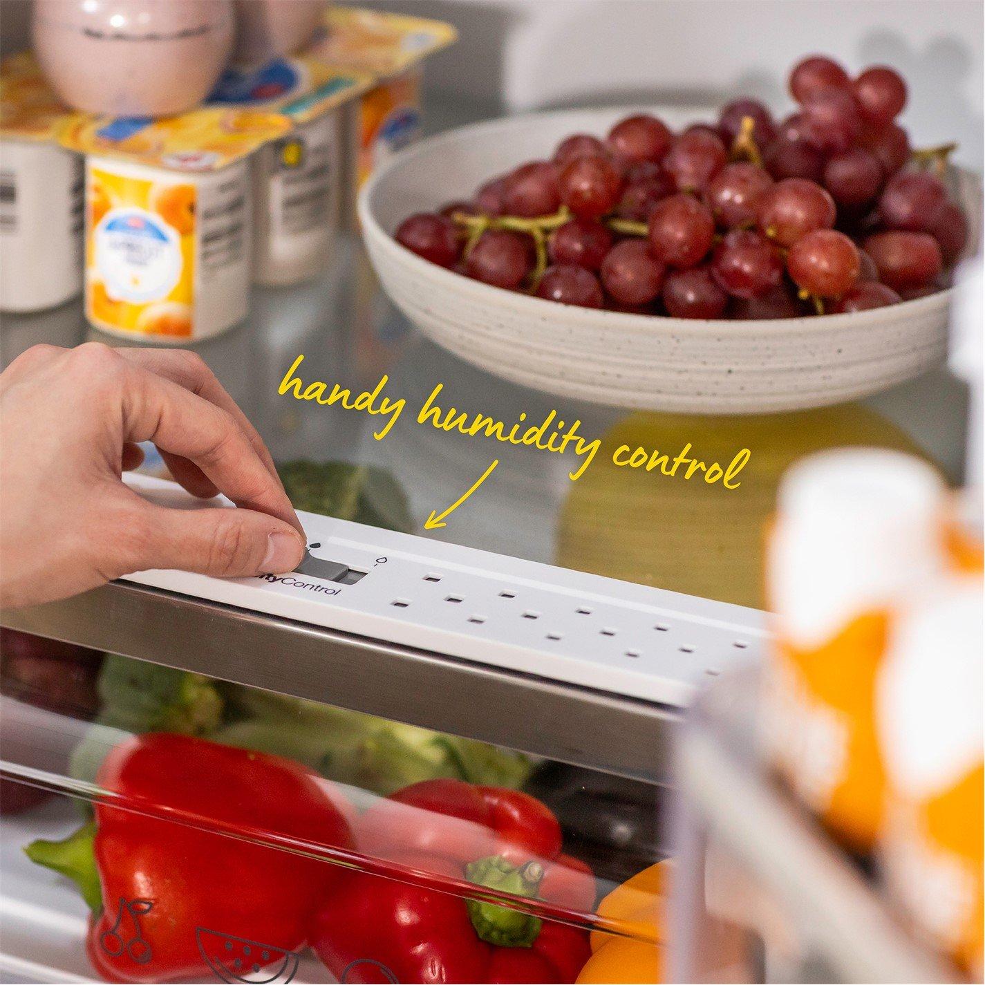 White - Russell Hobbs - RH185FF601C1W No Frost Fridge Freezer - 10