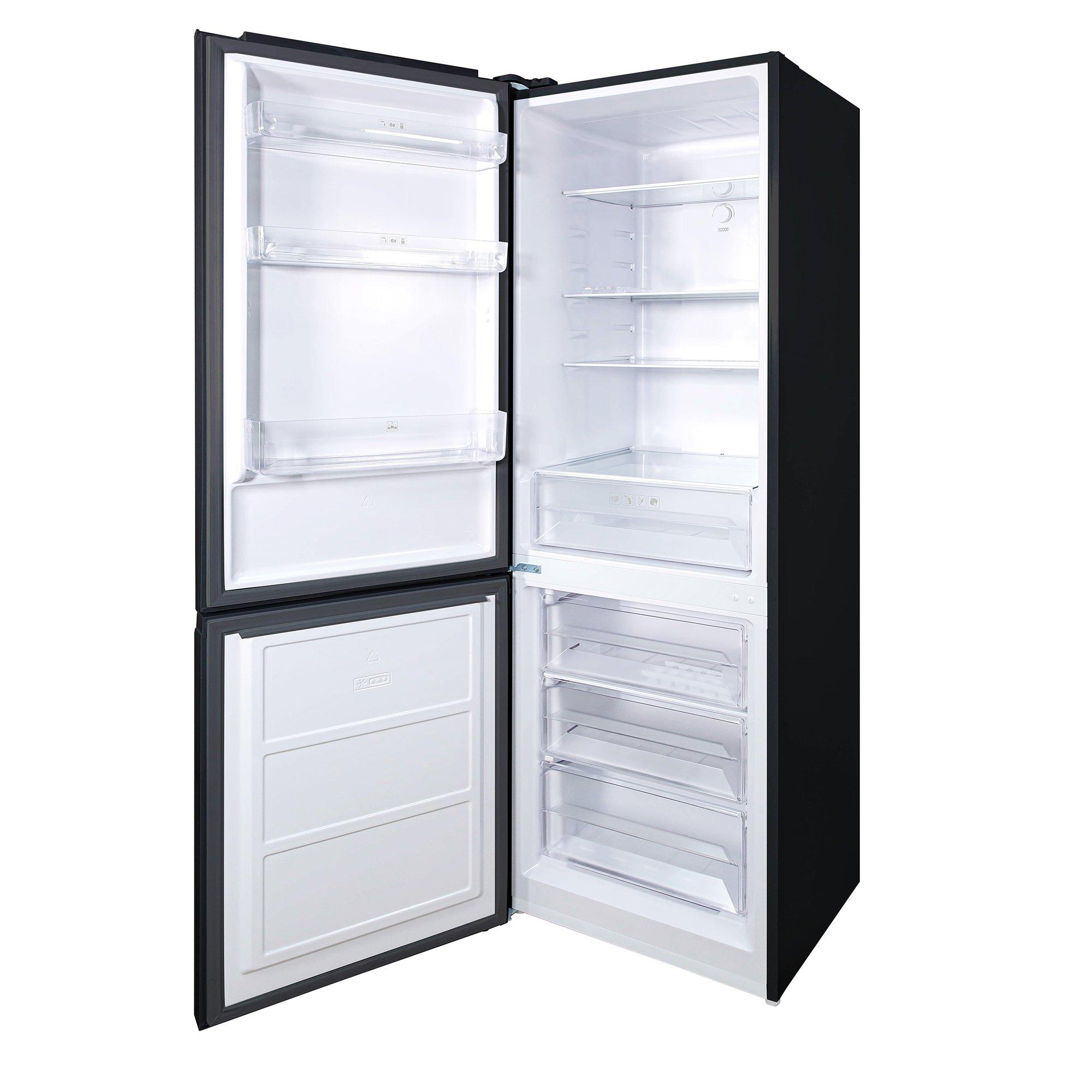 Black - Russell Hobbs - RH186FFFF60B/01 No Frost Fridge Freezer - 9