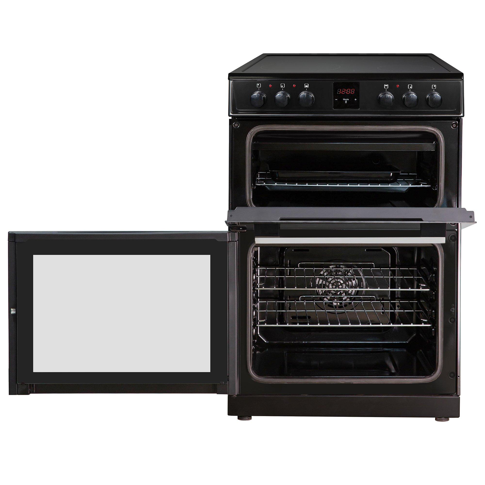 Black - Russell Hobbs - RH60EDOEH6011B 60CM Ceramic Cooker in Black - 9