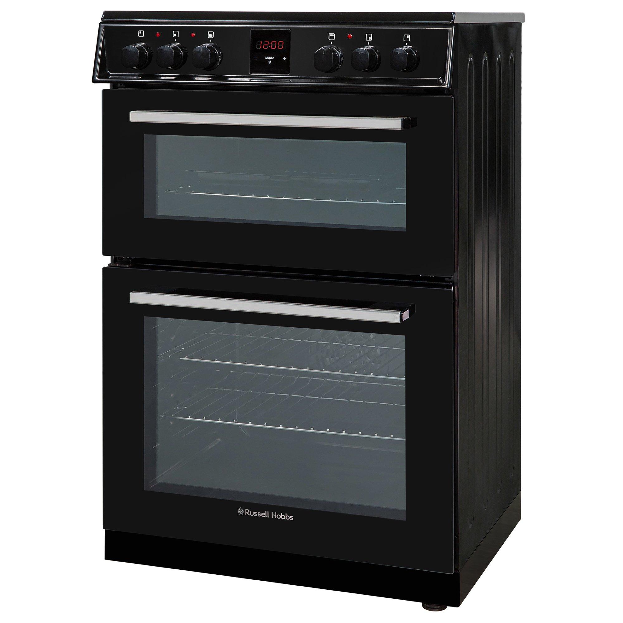 Black - Russell Hobbs - RH60EDOEH6011B 60CM Ceramic Cooker in Black - 10