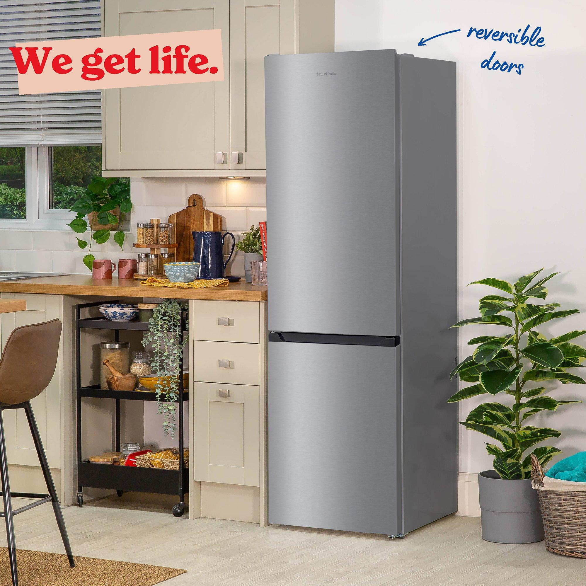 Silver - Russell Hobbs - RH186FFFF60SS/01 Total No Frost Fridge Freezer - 11