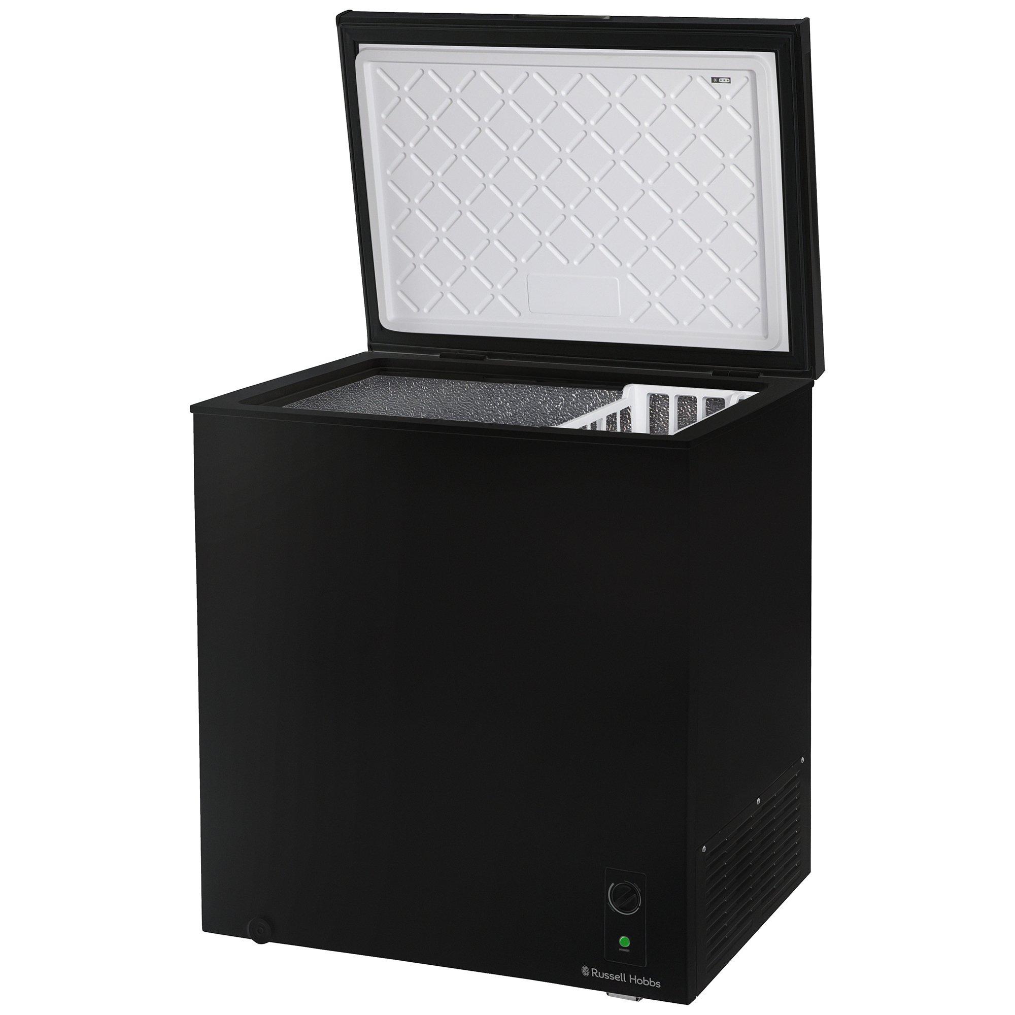 Black - Russell Hobbs - RH198CF0E1B 198L Chest Freezer in Black - 10