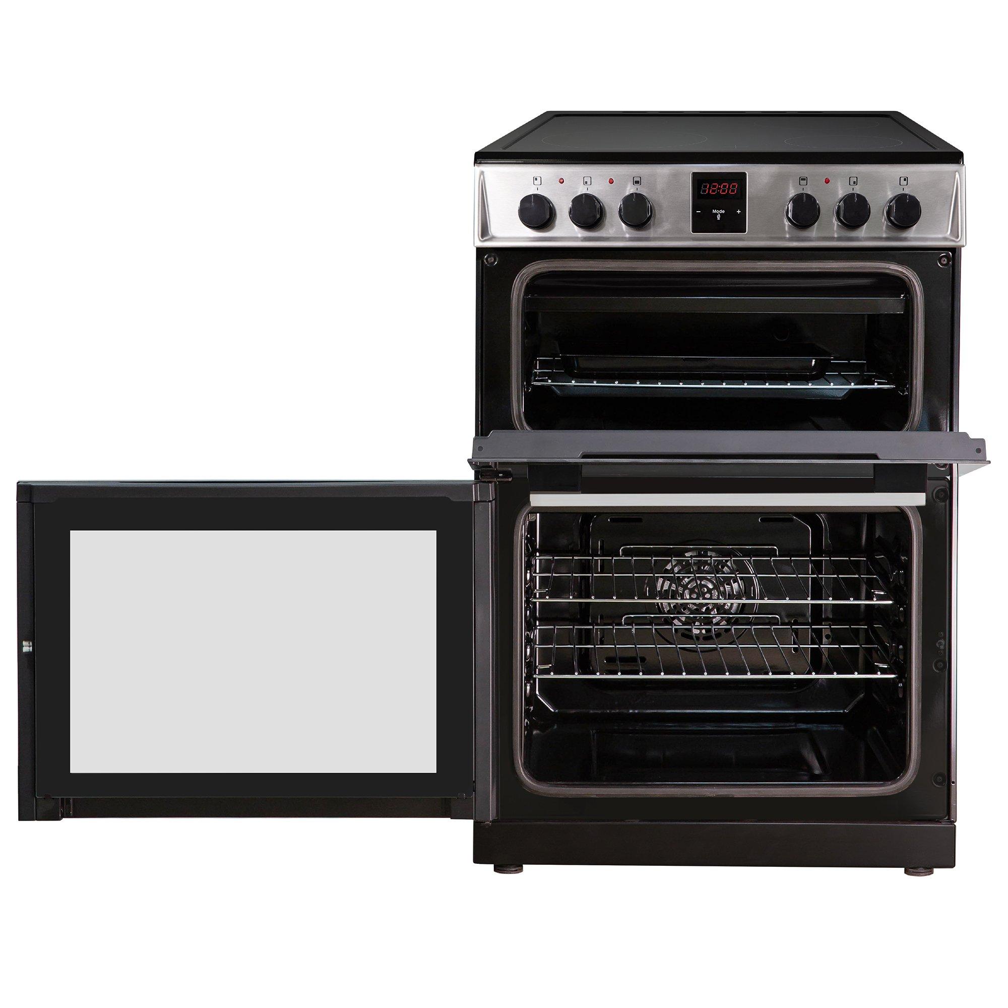 Stainless Steel - Russell Hobbs - RH60EDOEH6011SS 60CM Ceramic Cooker StainlessSteel - 9