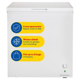 Russell Hobbs RH198CF0E1W 198L Chest Freezer in White