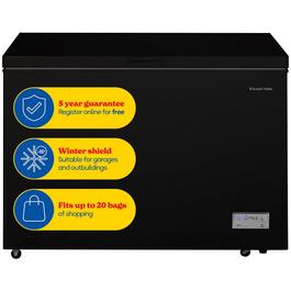 Russell Hobbs RH300CF201B 300L Chest Freezer in Black