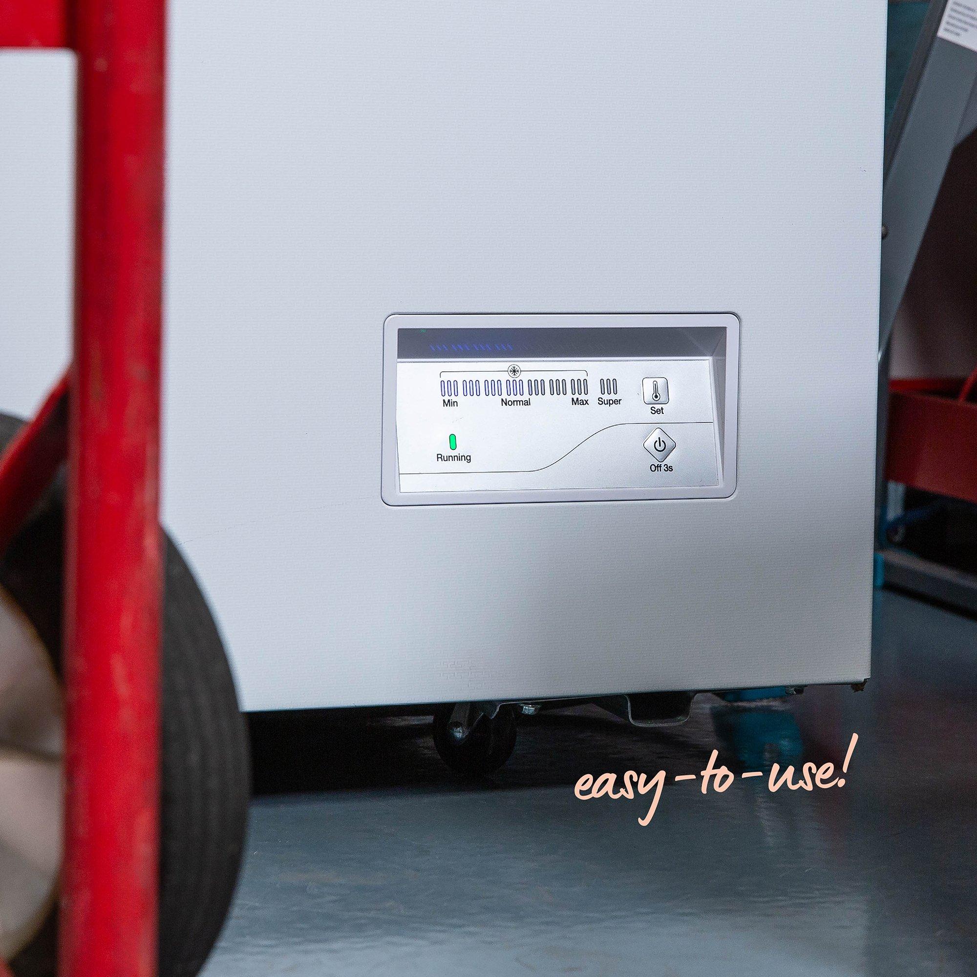 White - Russell Hobbs - RH300CF201W 300L Chest Freezer in White - 4