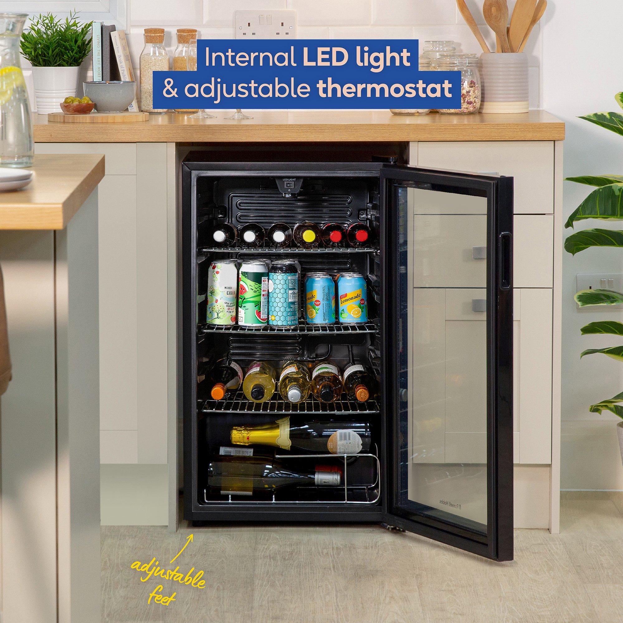 Black - Russell Hobbs - 93L Beverage Cooler in Black RH48BC101B - 4