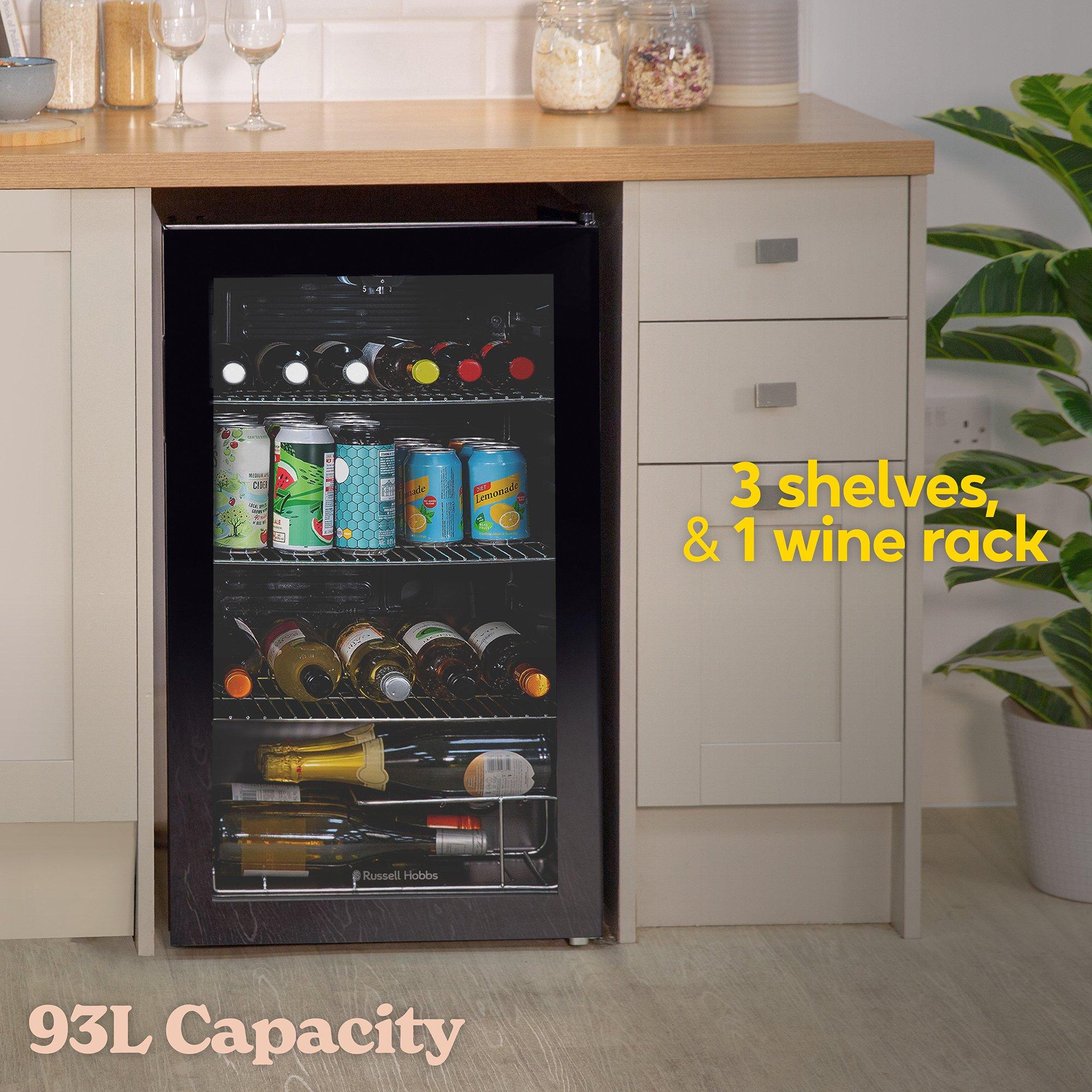 Black - Russell Hobbs - 93L Beverage Cooler in Black RH48BC101B - 5
