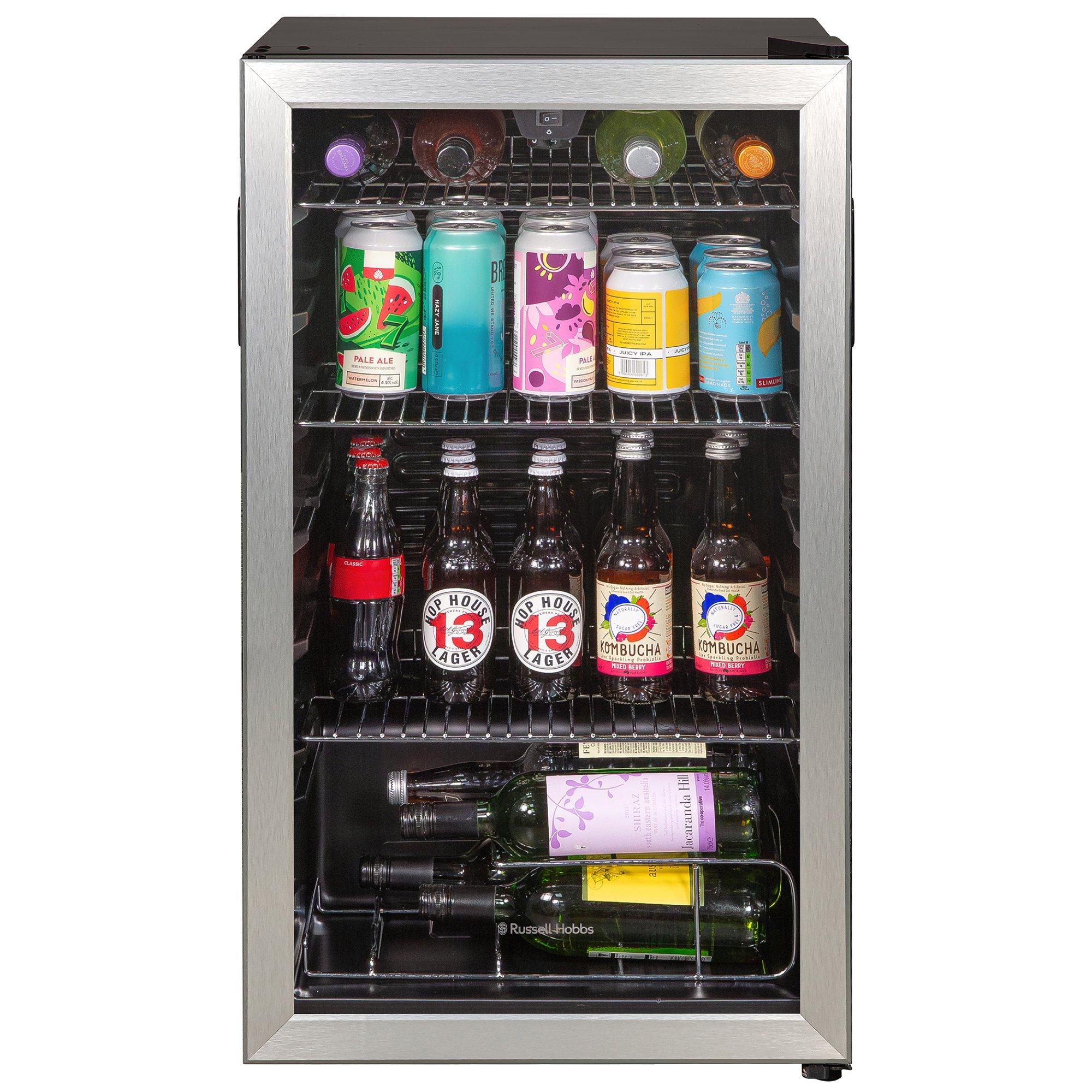 Russell Hobbs Unisex Grey Free Standing Drinks Cooler 93L W/ Temperature Control Rh48bc101ss In - Image 6