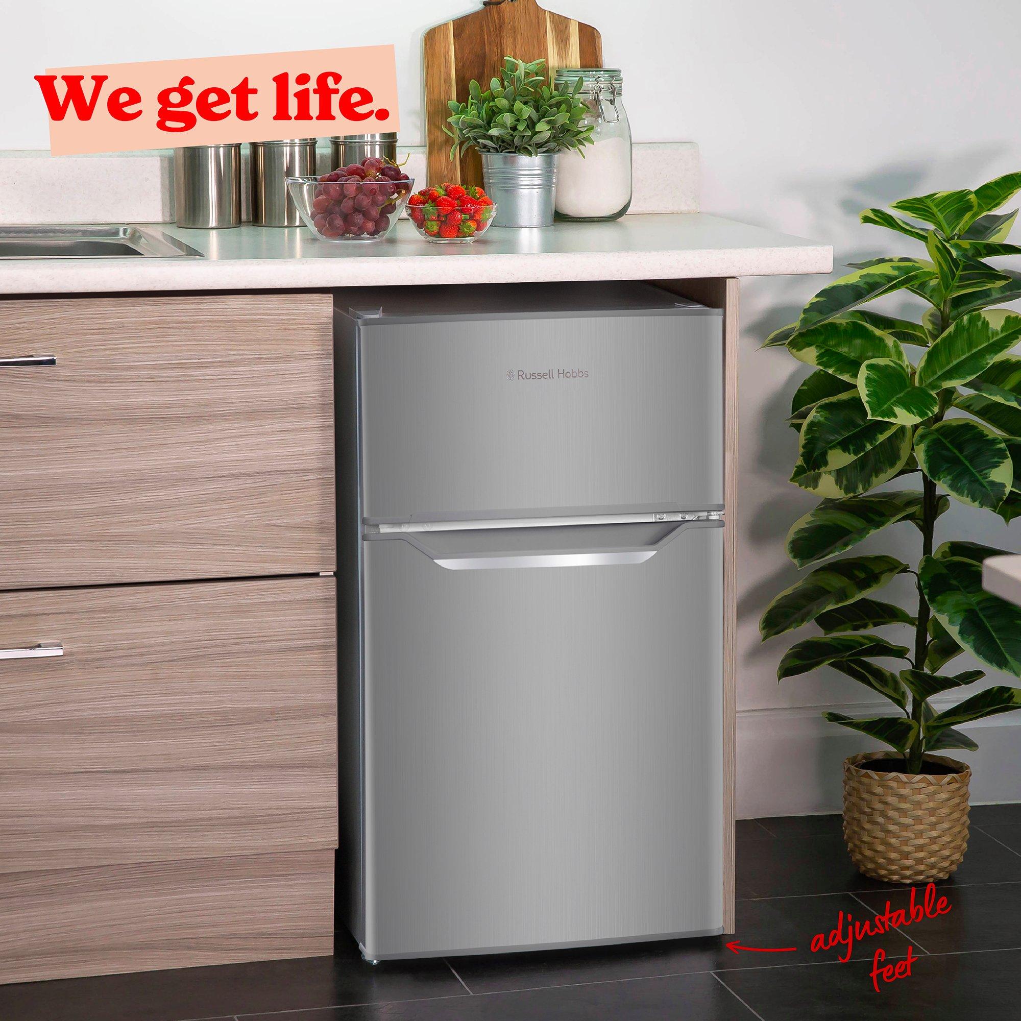 Stainless Steel - Russell Hobbs - RH85UCFF482E1SS Under-Counter Fridge Freezer - 7