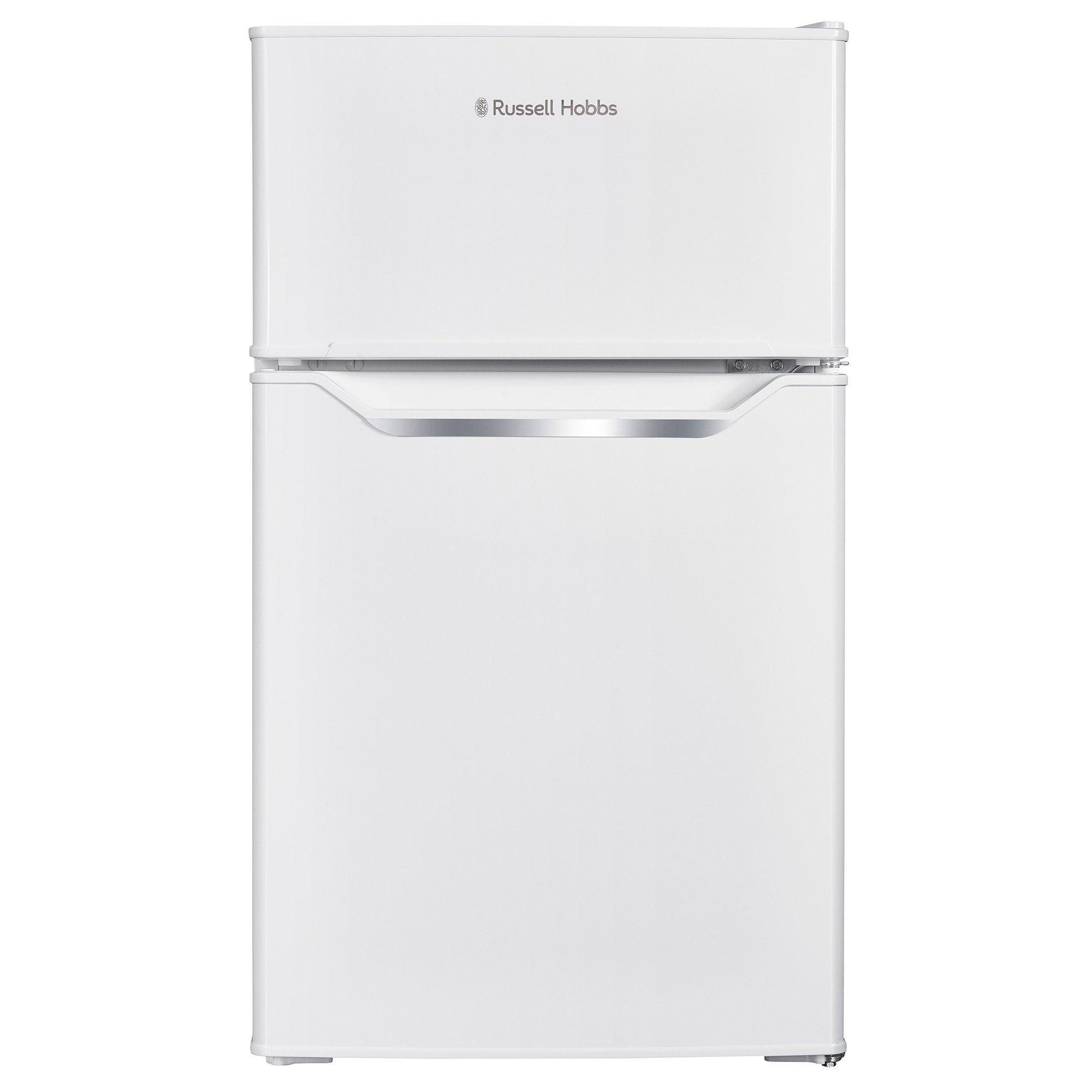 White - Russell Hobbs - RH85UCFF482E1W Under-Counter Fridge Freezer White - 1