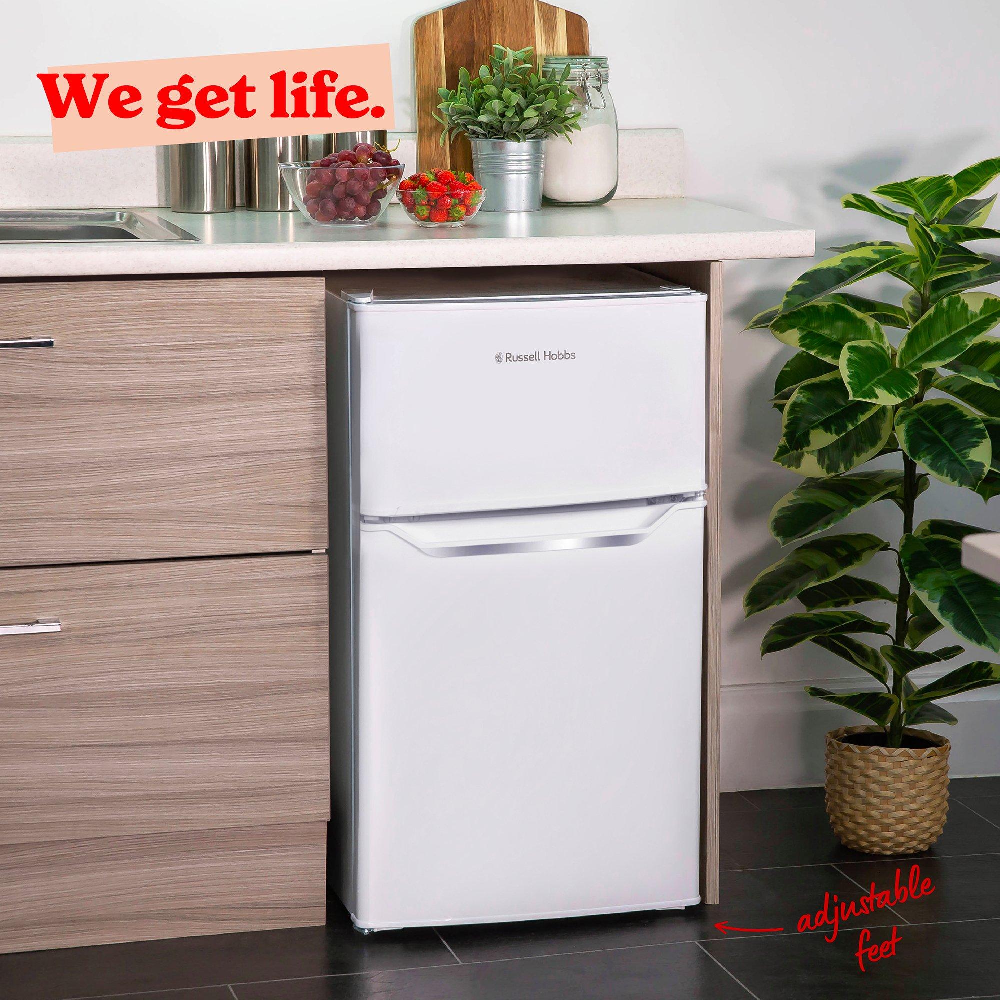 White - Russell Hobbs - RH85UCFF482E1W Under-Counter Fridge Freezer White - 7