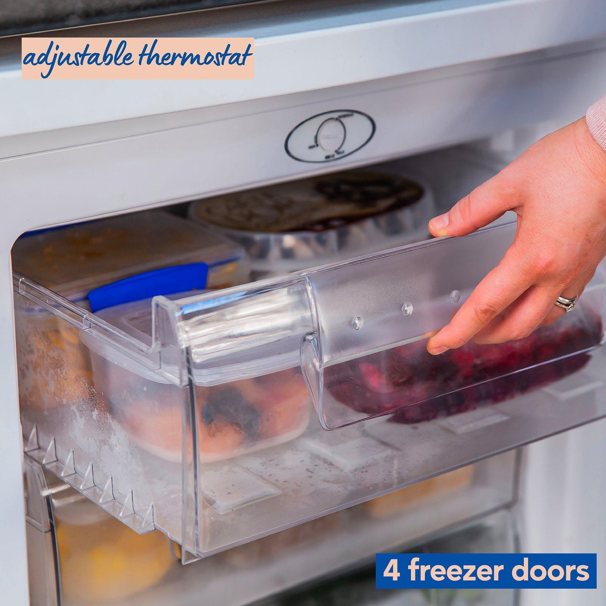 White - Russell Hobbs - RH85UCFZ552E1W Under-Counter Freezer in White - 7