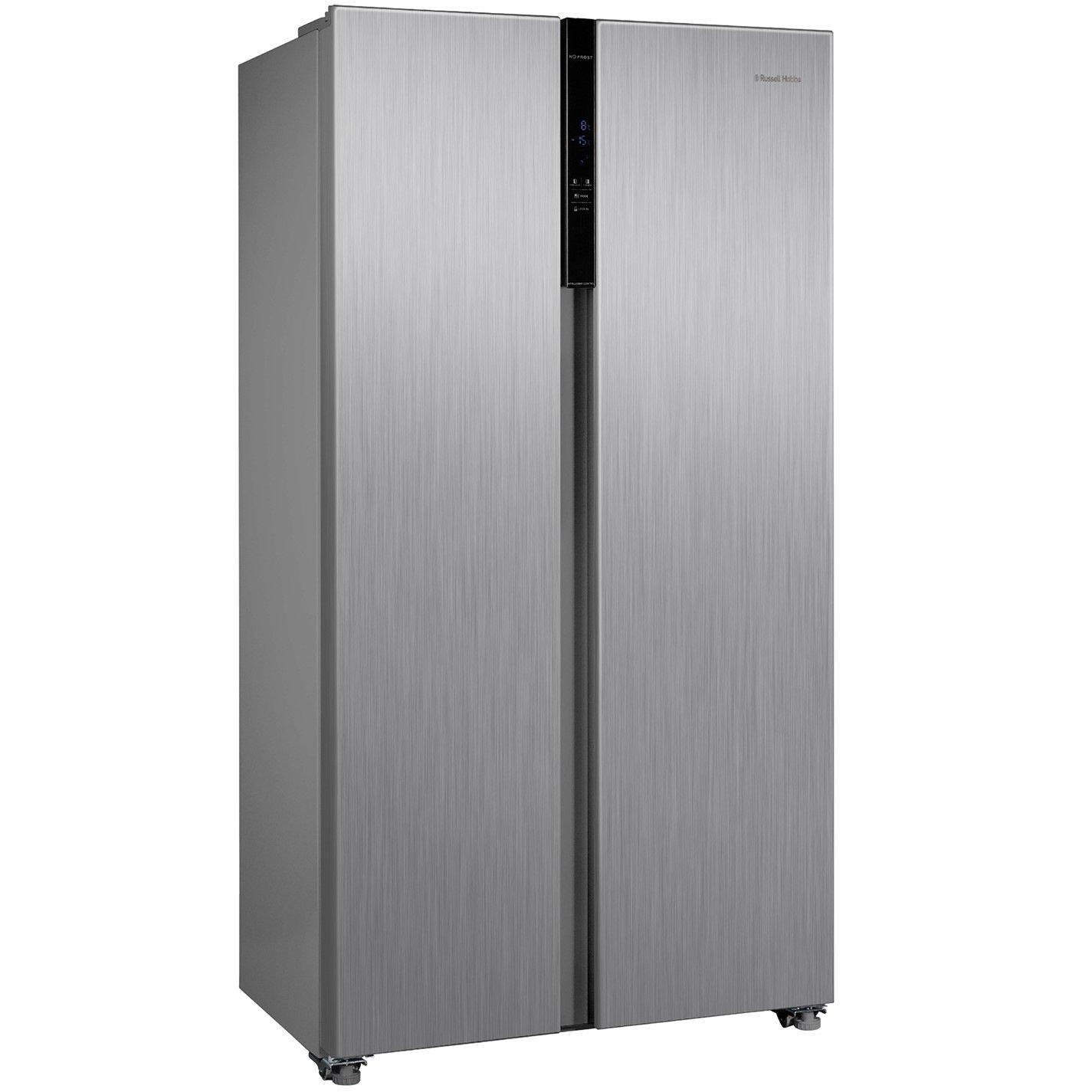 Stainless Steel - Russell Hobbs - RH90AFF201SS Slimline American Fridge Freezer - 11